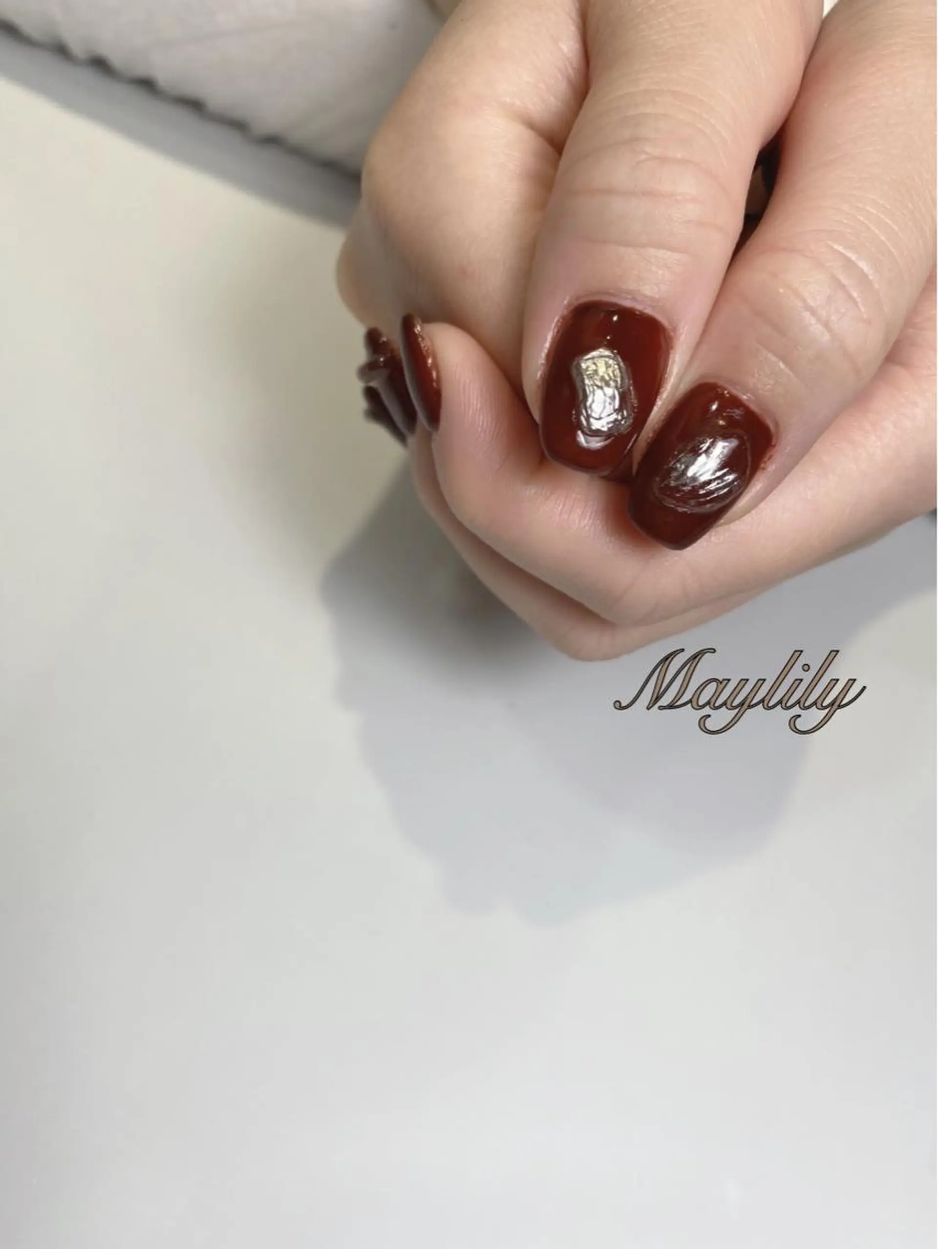 ネイル 持ち込み ハンドネイル Nail salon Maylilyのネイルデザイン