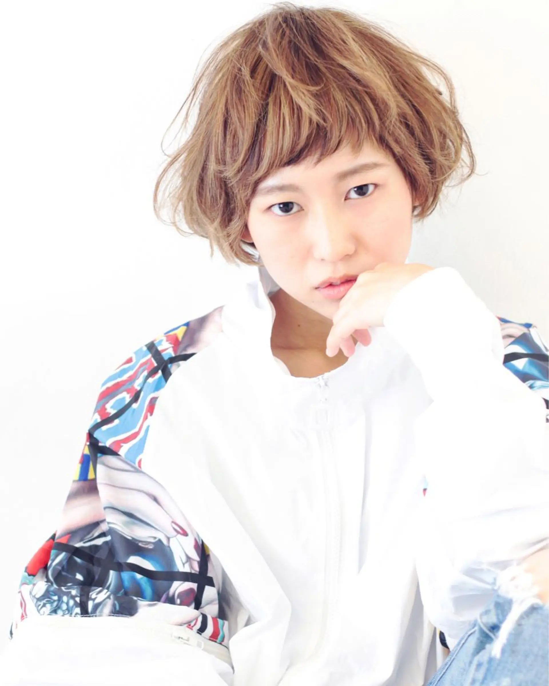 ショート カラー 【髮質改善特化】 lic吉祥寺のヘアスタイル