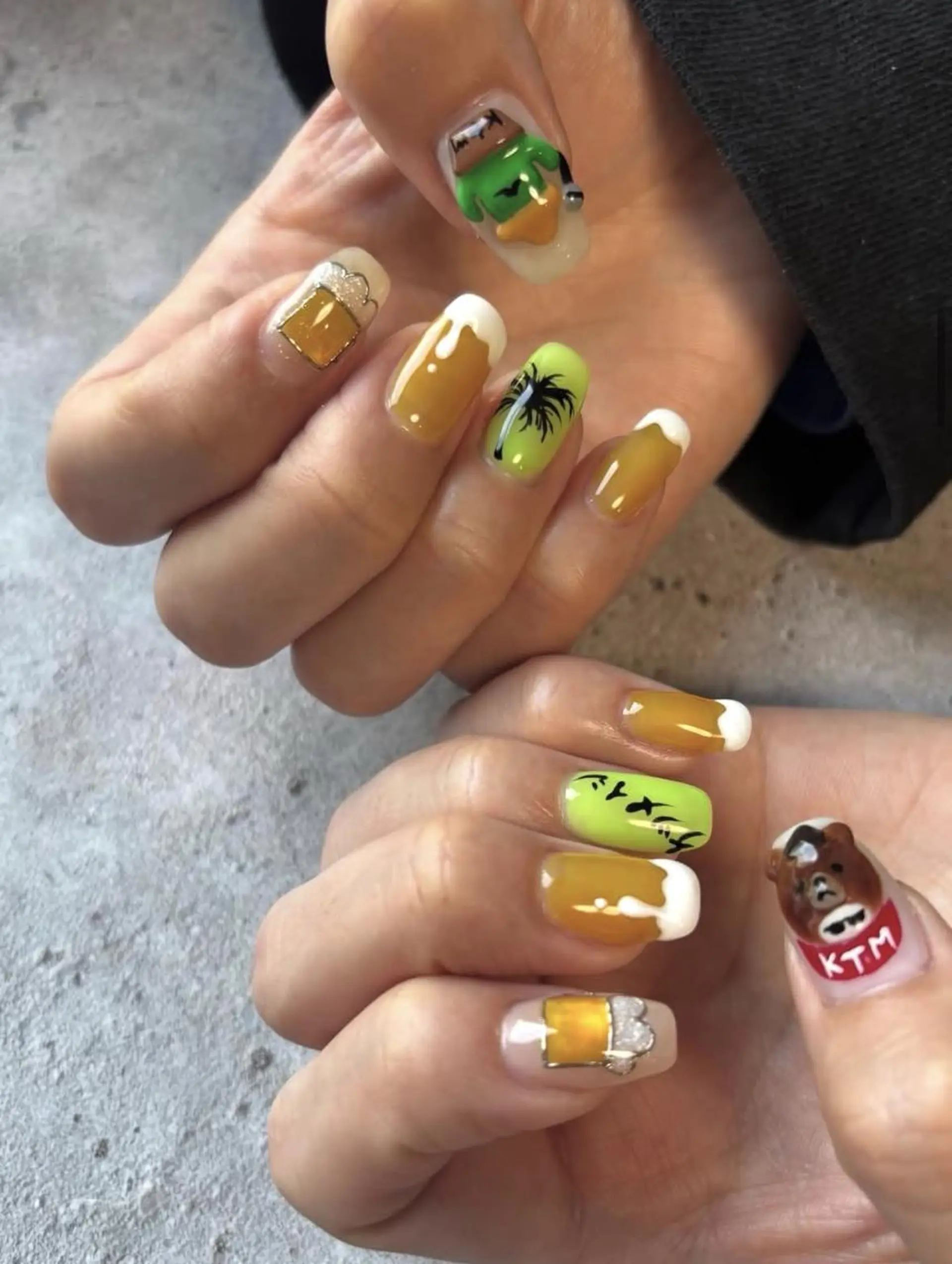 ネイル ハンドネイル フットネイル nail salon mieux(ミュー)のマツエク・マツパデザイン