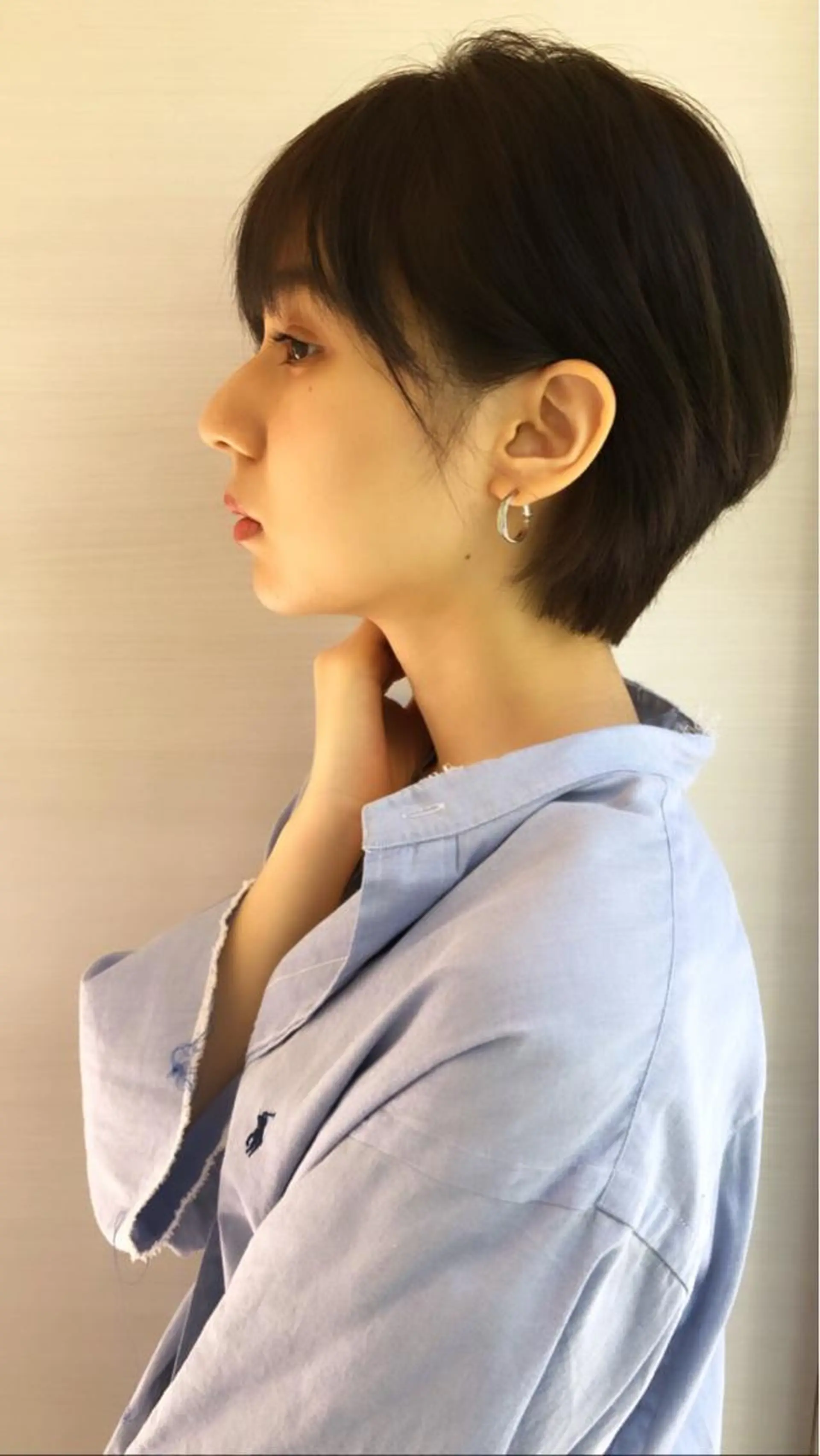 ショート カラー 癖毛女子が大変身✨ 美髪メイク美容師のヘアスタイル