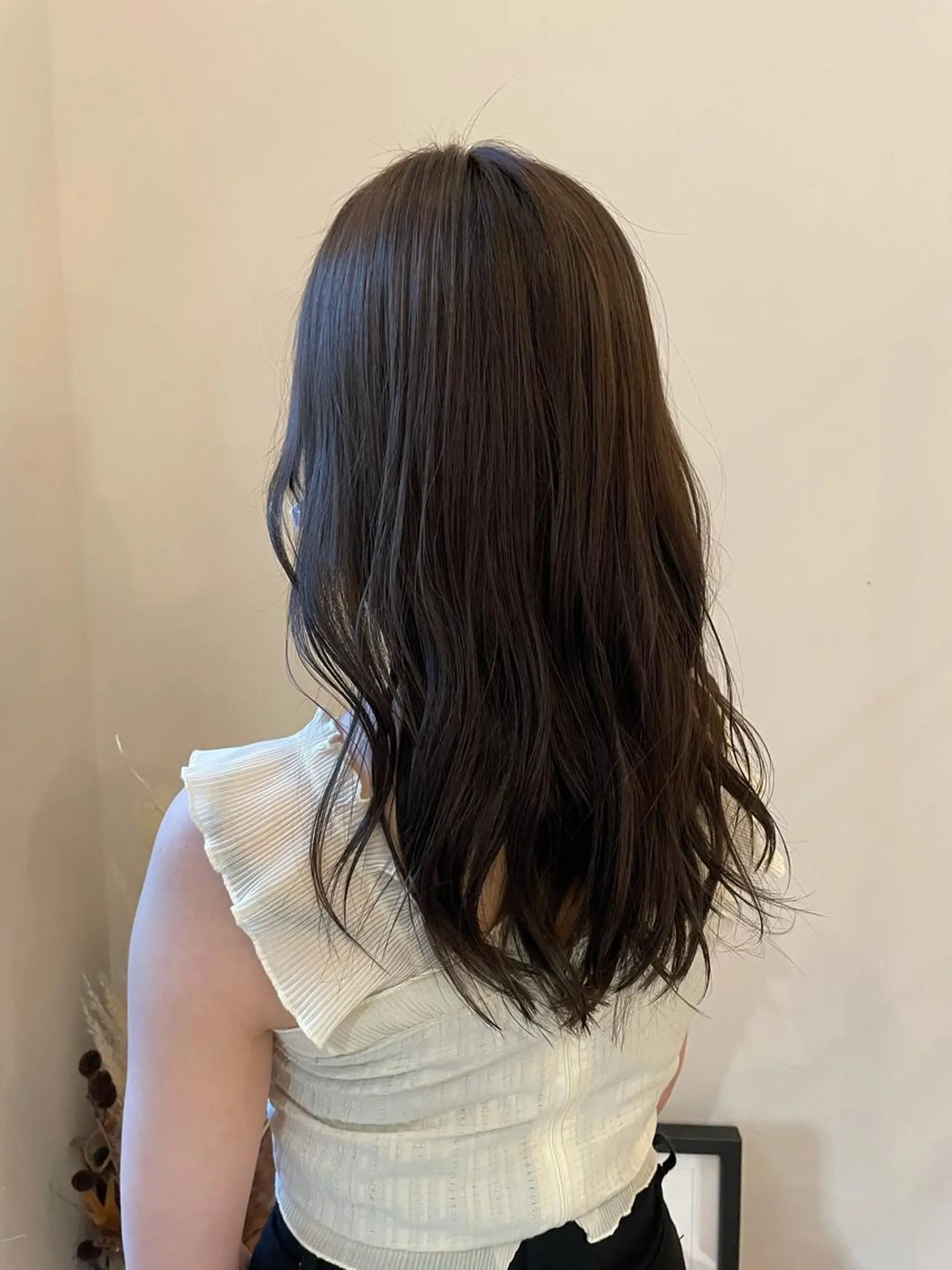 セミロング カラー 林 慧悟のヘアスタイル