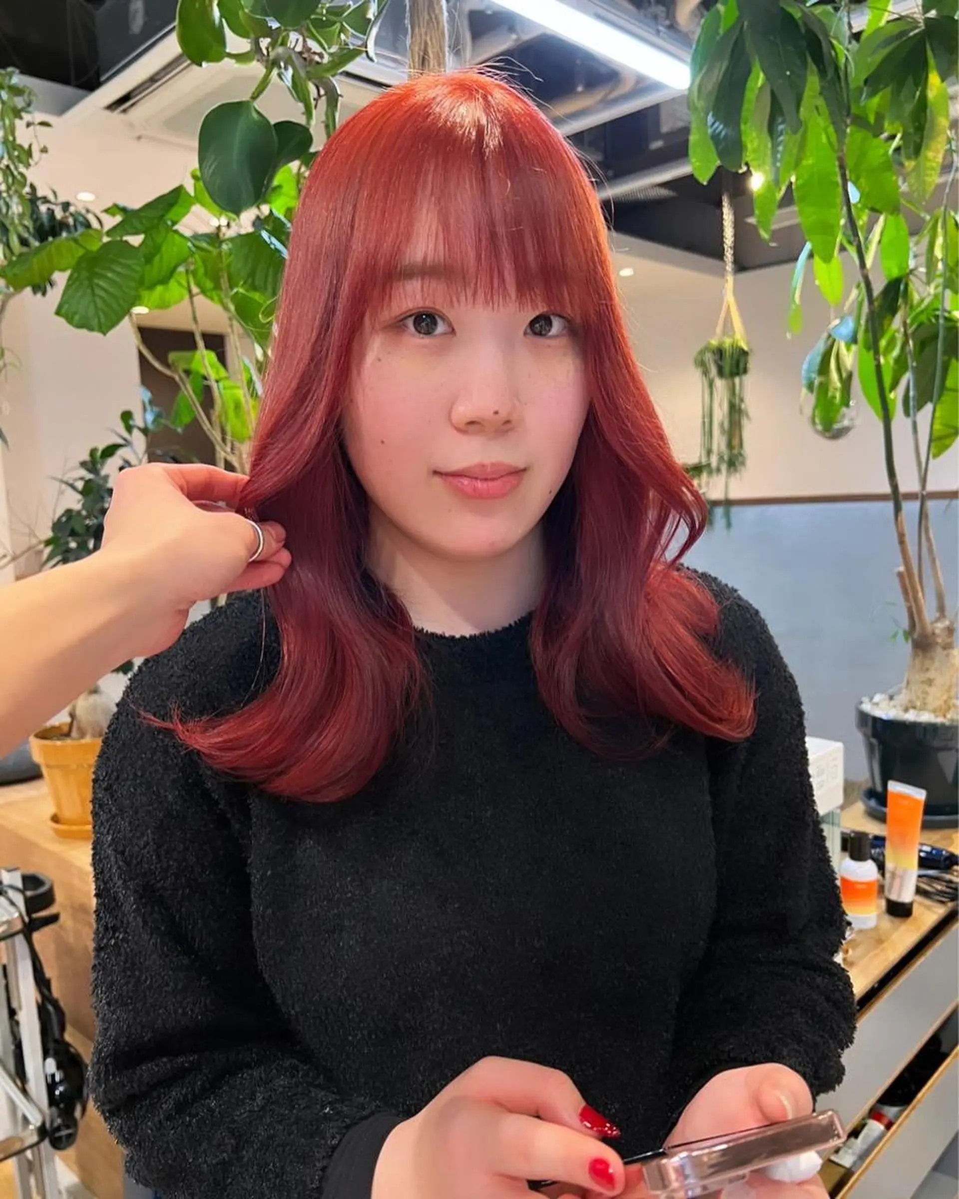 ロング カラー レイヤー/ボブ/ ヘッドスパ/ゆうきのヘアスタイル