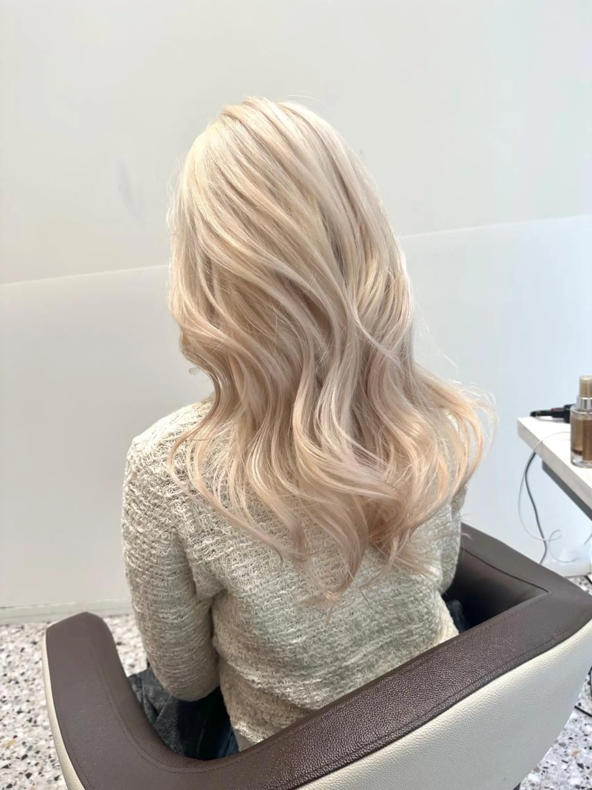 ロング カット トリートメント レイヤー/ハッシュ 渋谷/サッタのヘアスタイル