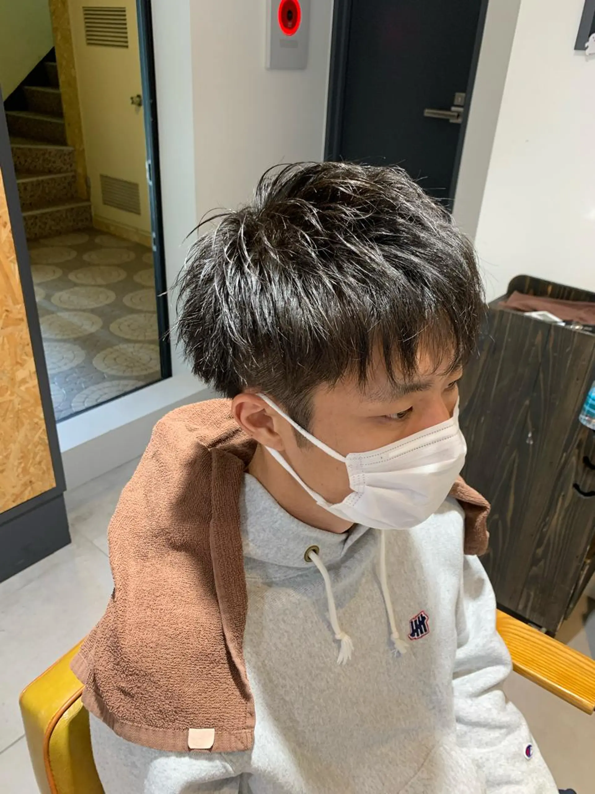 メンズ 森川 力のヘアスタイル