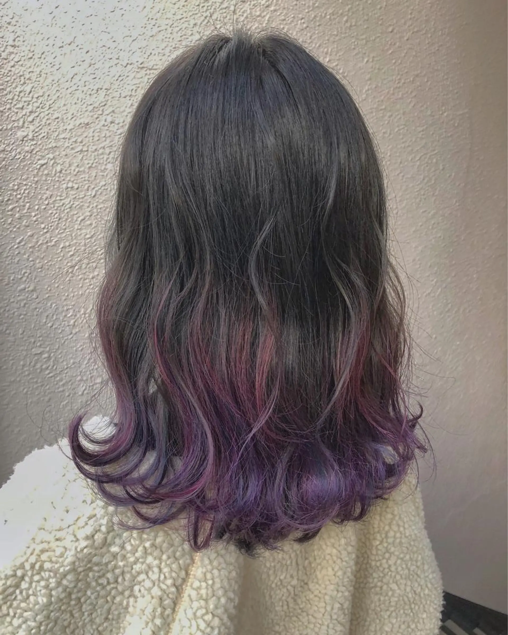 セミロング カラー パーマ ヘアアレンジ メンズ キッズ ネイル マツエク・マツパ グラデーションカラー ユニコーンカラー グラデーション 新宿/髪質改善/ 美髪矯正✨浅江通友のヘアスタイル