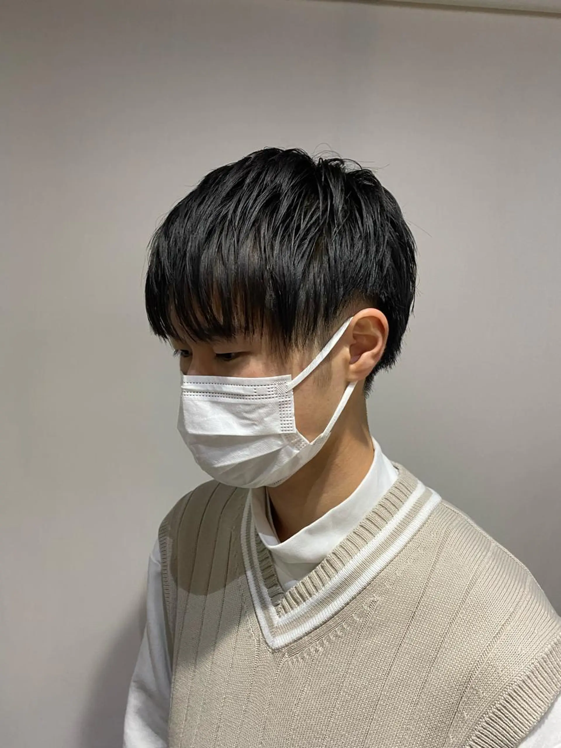 メンズ マッシュ 石野 友唯のヘアスタイル