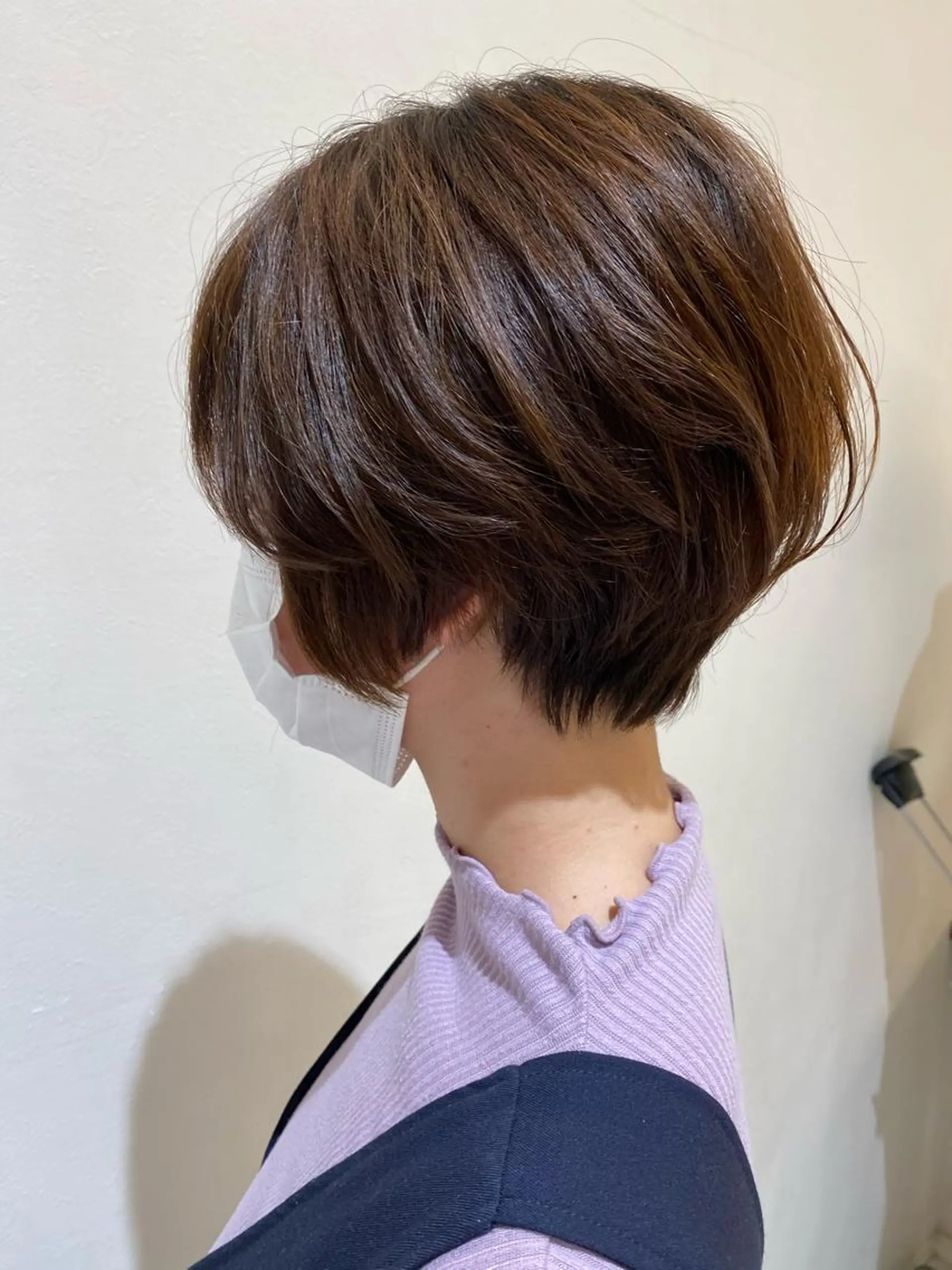 ショート ショートボブ ボブ くびれヘア ショートヘア スパイキーショート パーマ　具志堅　太志のヘアスタイル