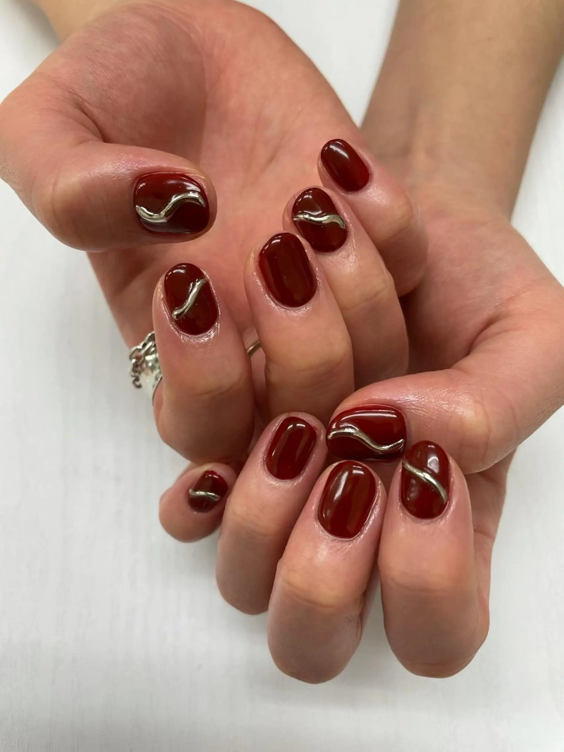 ネイル ハンドネイル Hisaka Mikiのネイルデザイン