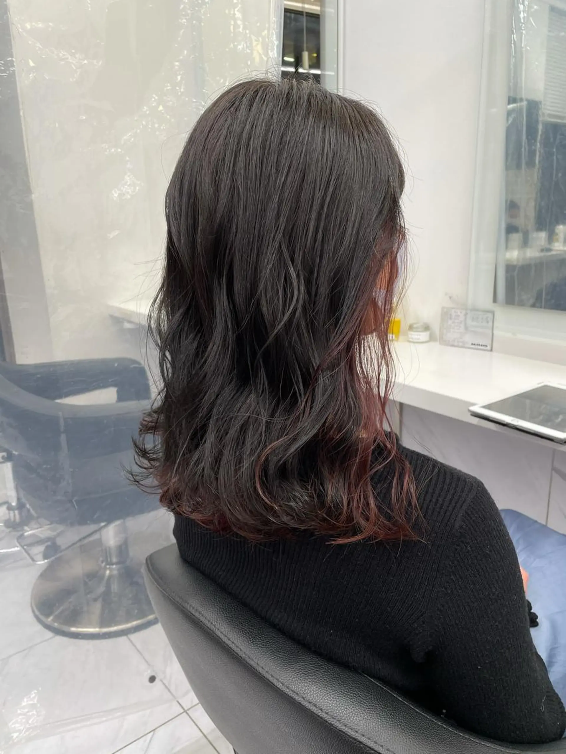 セミロング 【美容室が苦手な方 専問美容室】MIHOのヘアスタイル