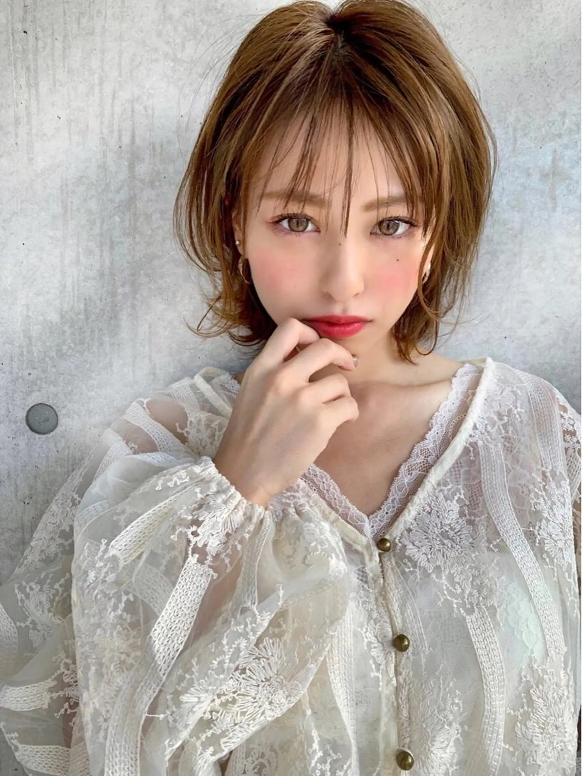 ミディアム カラー ヘアアレンジ カット トリートメント ヘッドスパ ヘアセット 【公式】DISCO銀 座🪩トレンド🪽のヘアスタイル