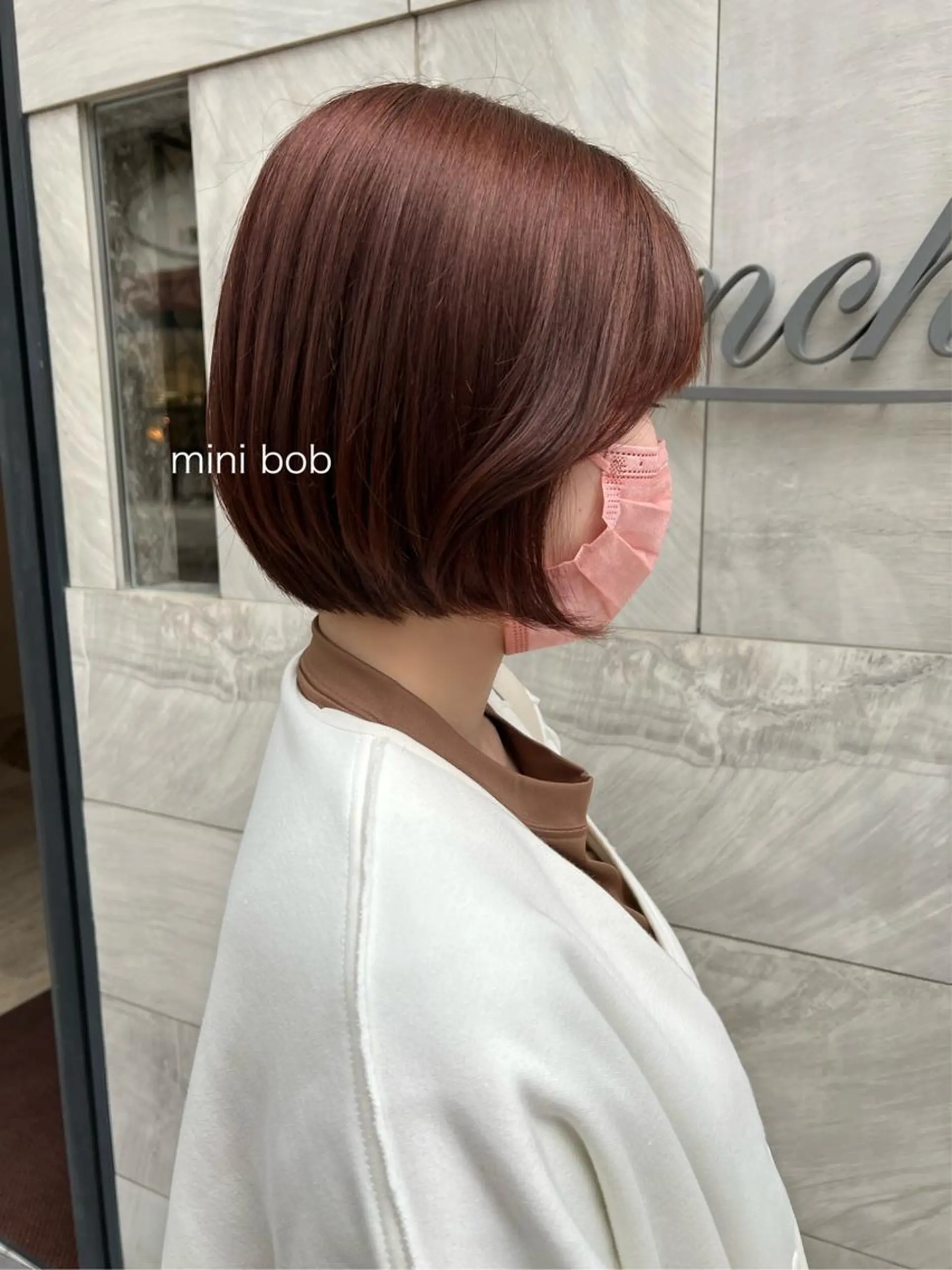 ショート カラー sato harunaのヘアスタイル