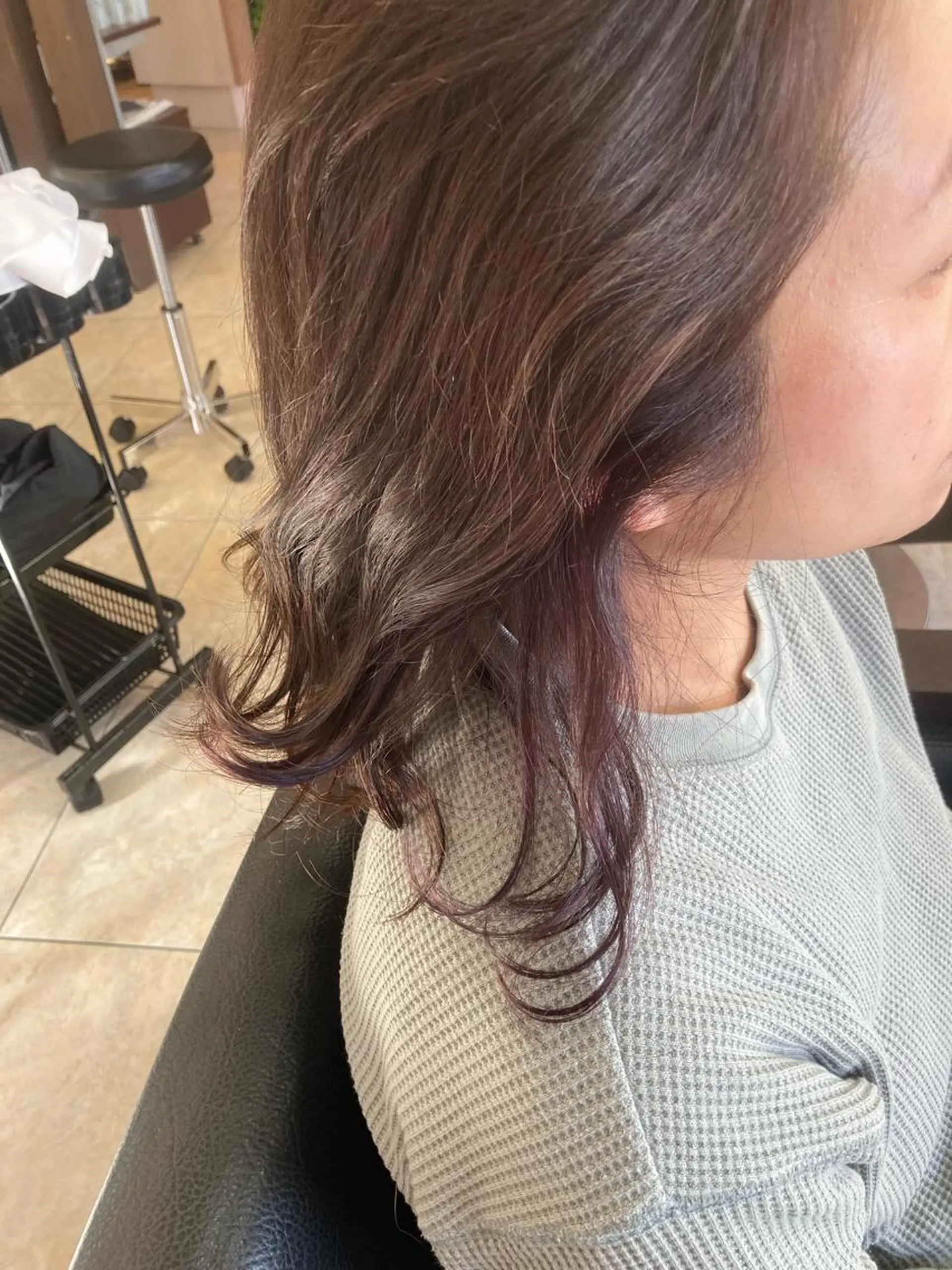 ミディアム カラー ヘアカラー ☆ リホのマツエク・マツパデザイン