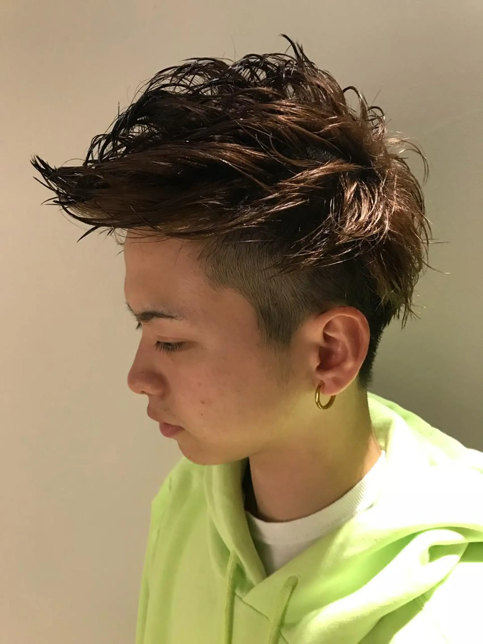 メンズ カット ショート/似合わせ レイヤー/福岡聖容のヘアスタイル