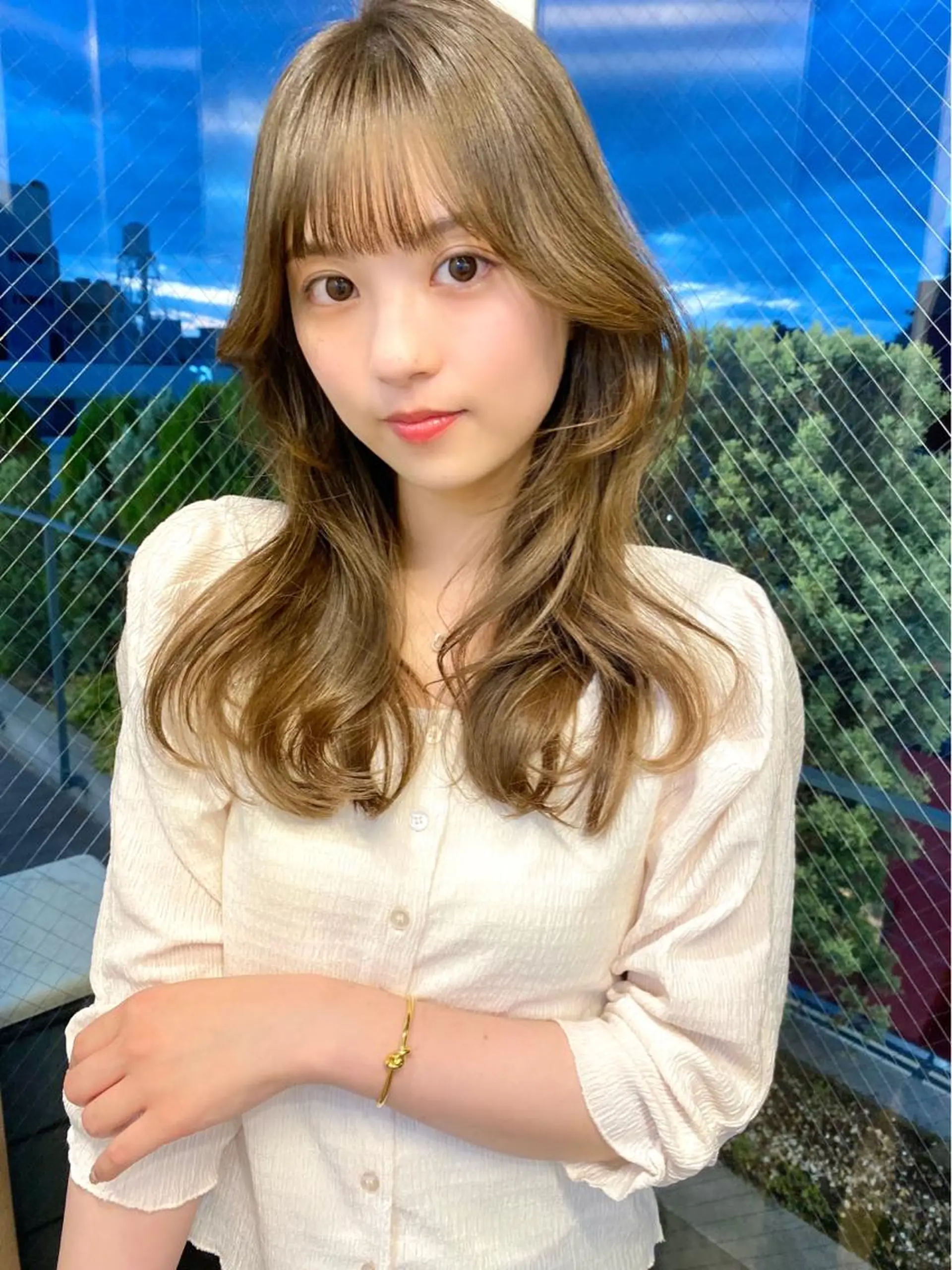 ロング カラー 🥣 hashi 🛋️のヘアスタイル