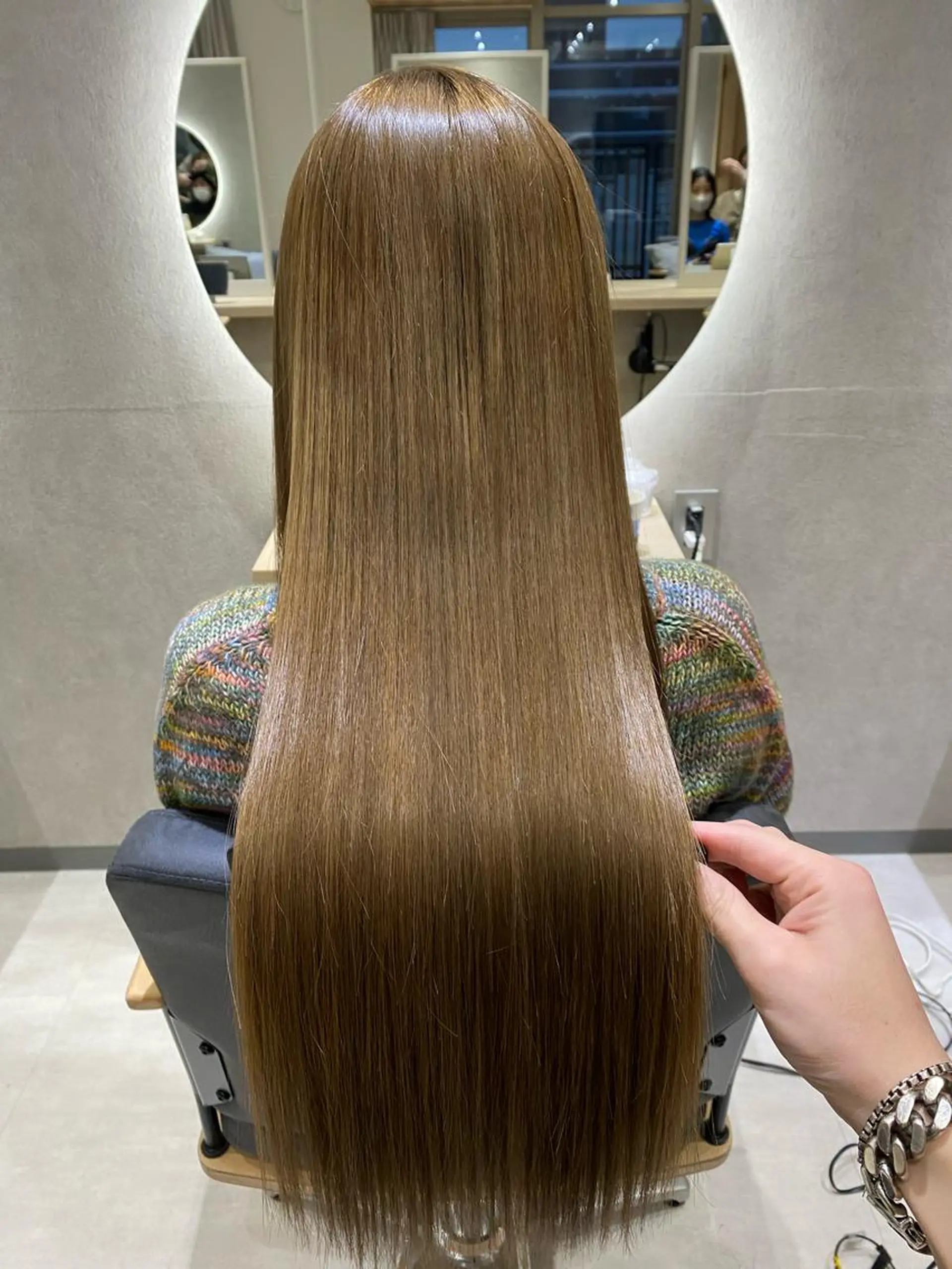 ロング 縮毛矯正・髪質改善 支持率No1🫧北島のヘアスタイル