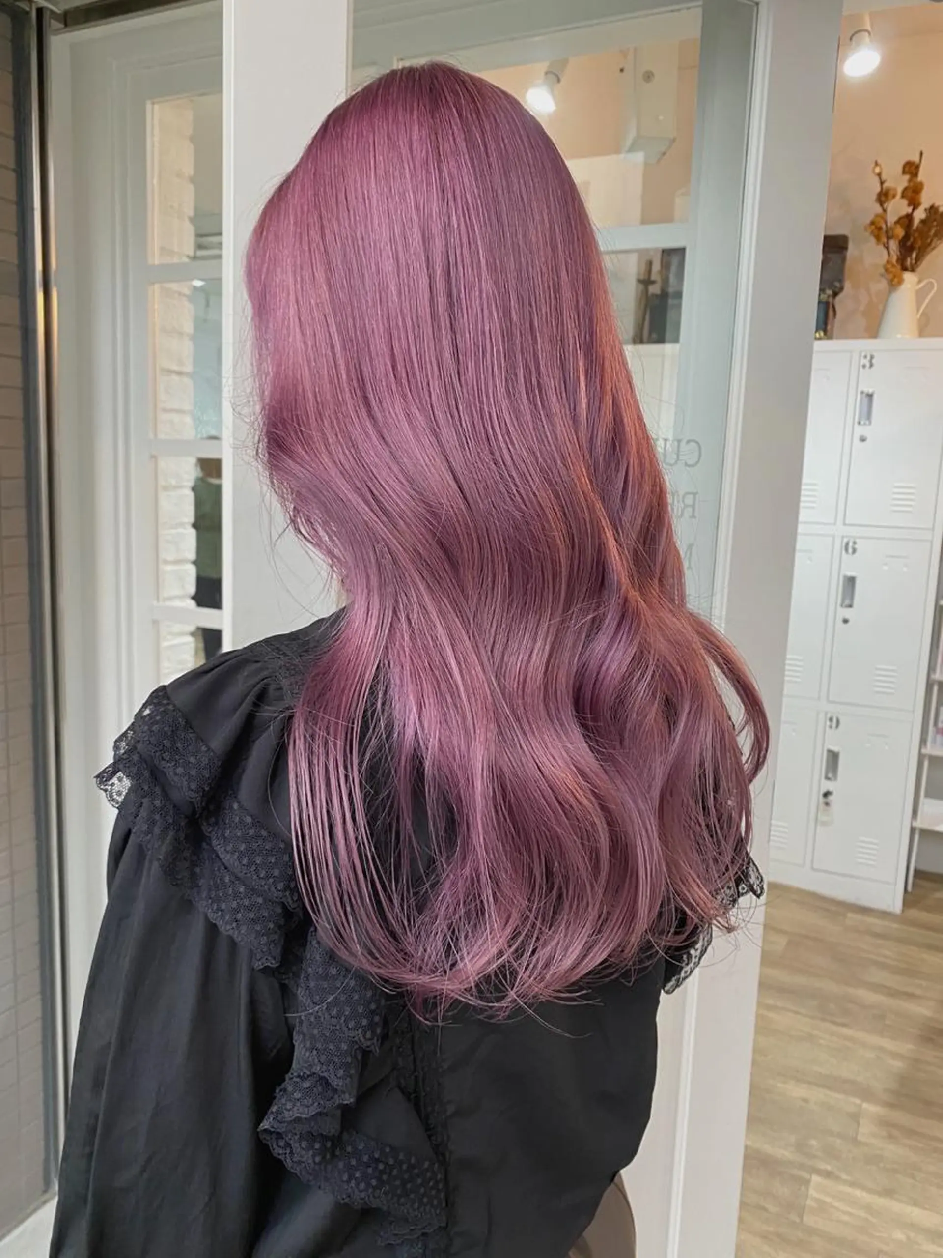 ロング カラー ヘアアレンジ 🧡梅田ハイトーン カラー🧡runaのヘアスタイル