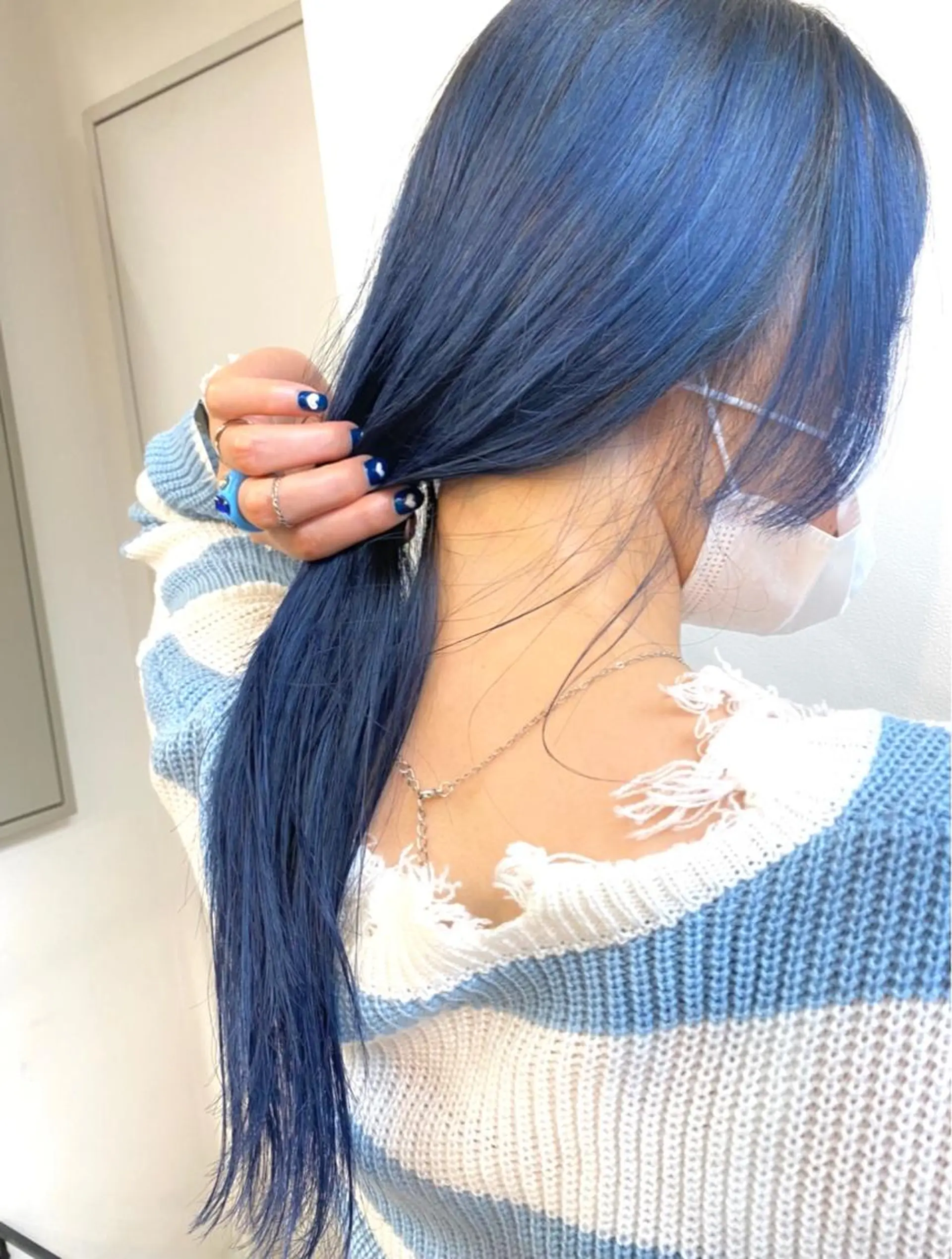 セミロング カラー ✨艶髪✨ 奈須晴香のヘアスタイル