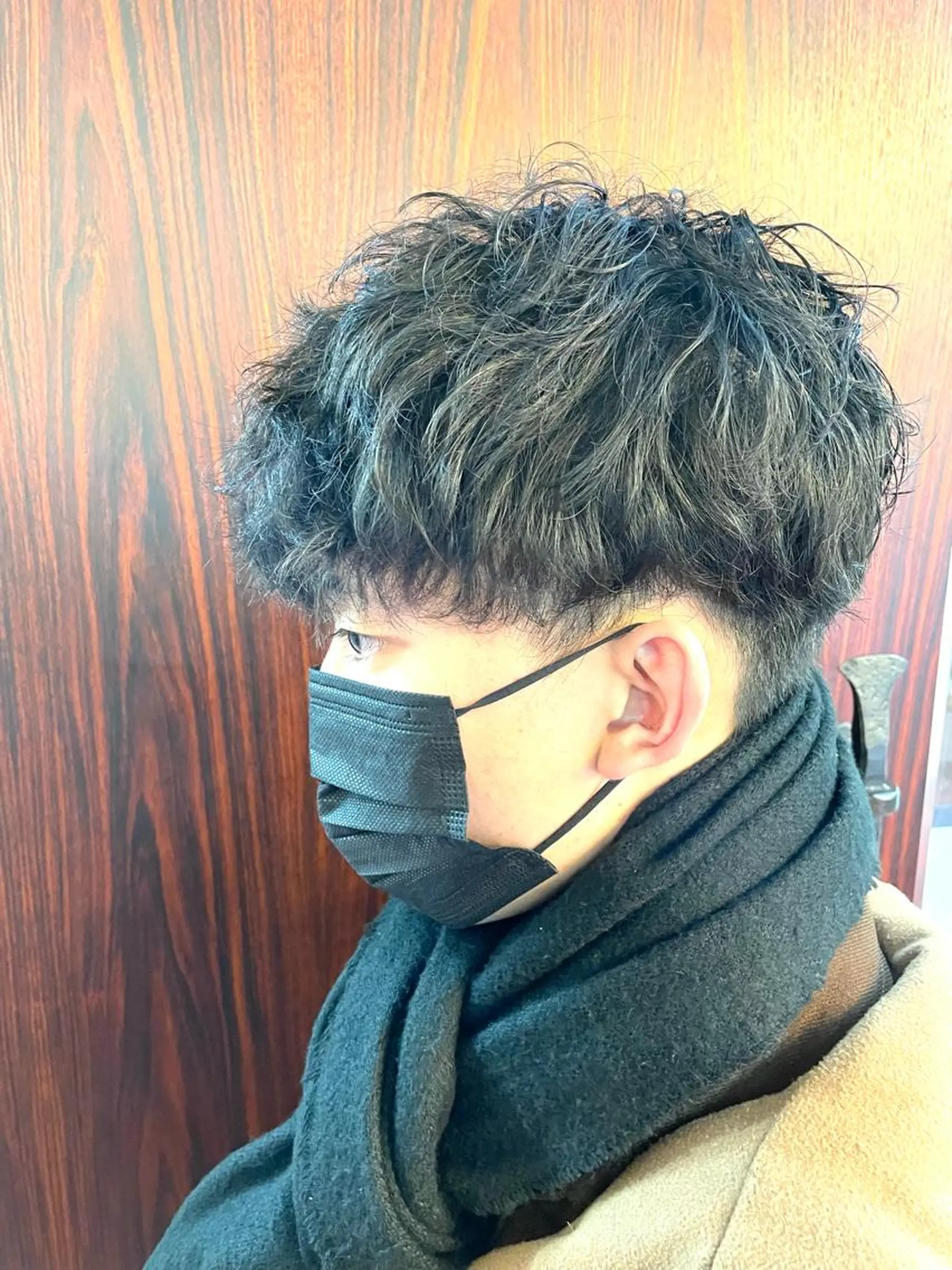 ショート ツイストパーマ パーマ 石沢 知康のヘアスタイル