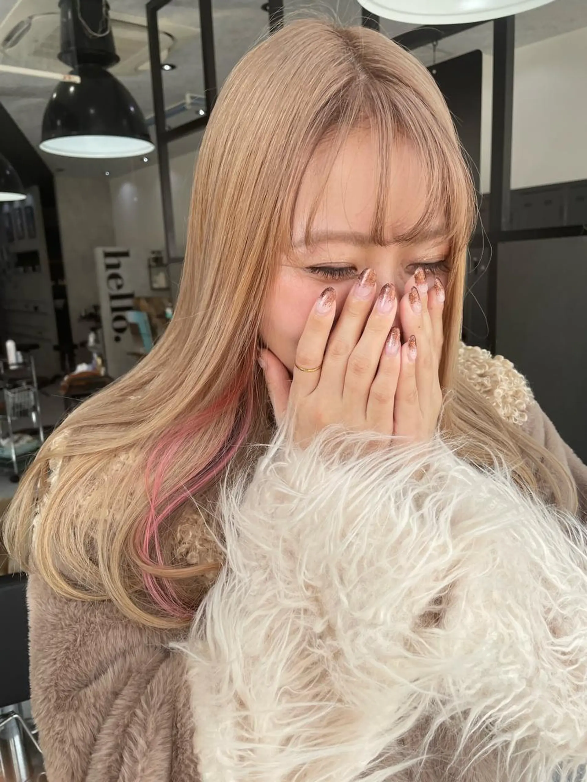 ロング カット ヘアカラー RAWR　Hair Brio所属・髪質改善/ブリーチ /ユウキ🫧🌸のヘアスタイル