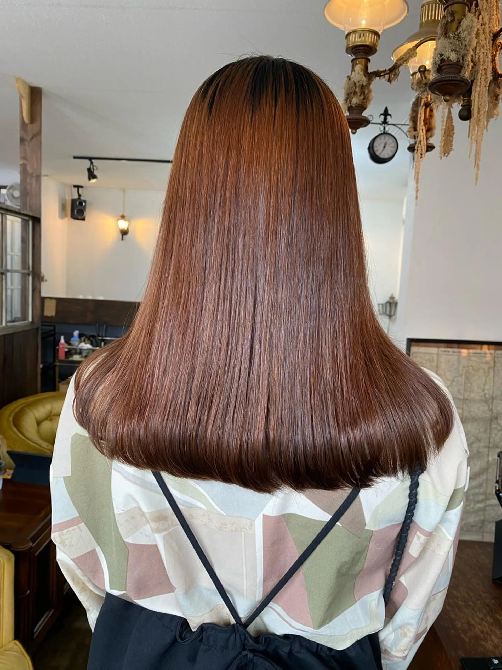 セミロング 縮毛矯正 縮毛矯正 トリートメント miloc🫧 MOMOYOのヘアスタイル