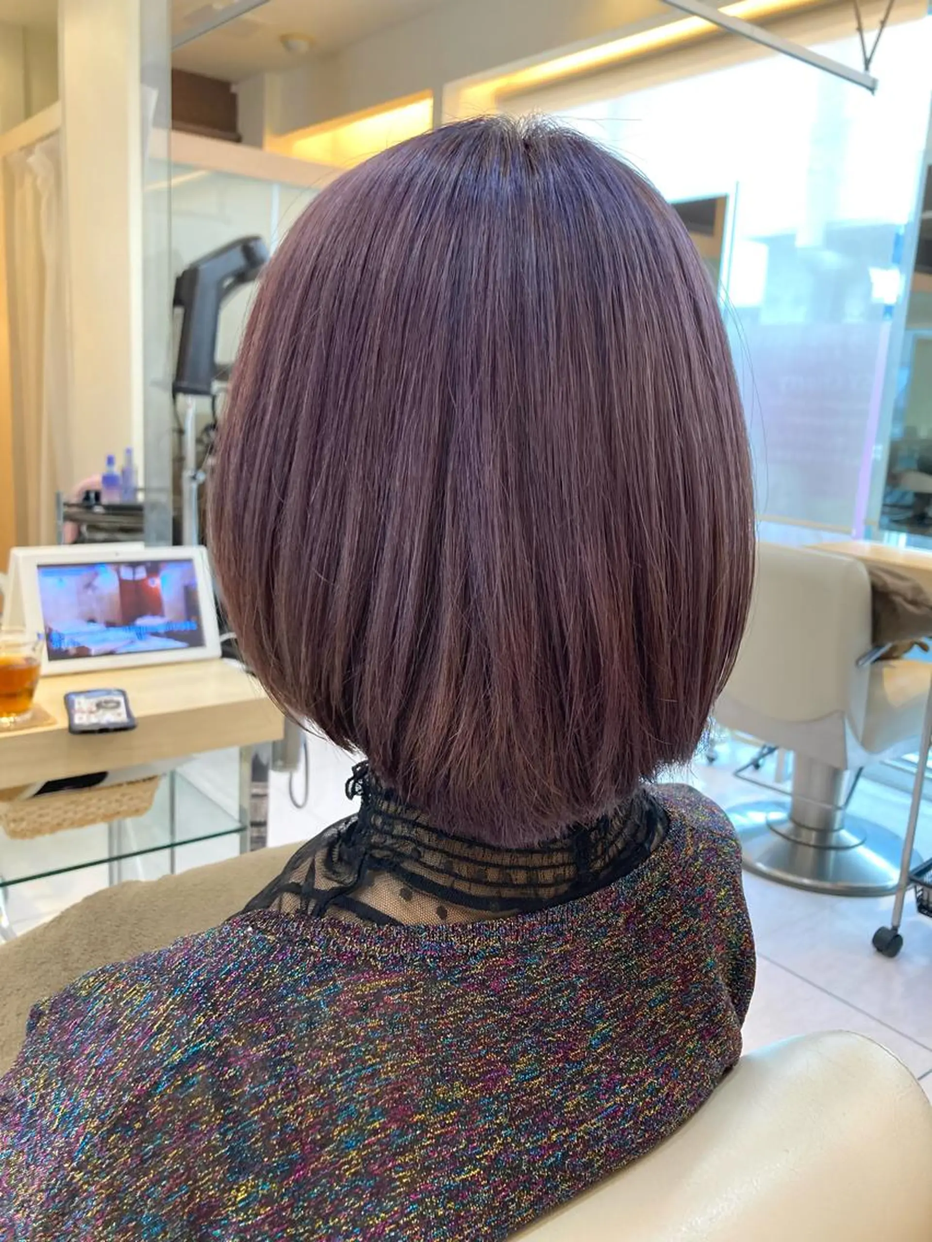 ショート カラー ブリーチ トリートメント 後藤 瑞季のヘアスタイル