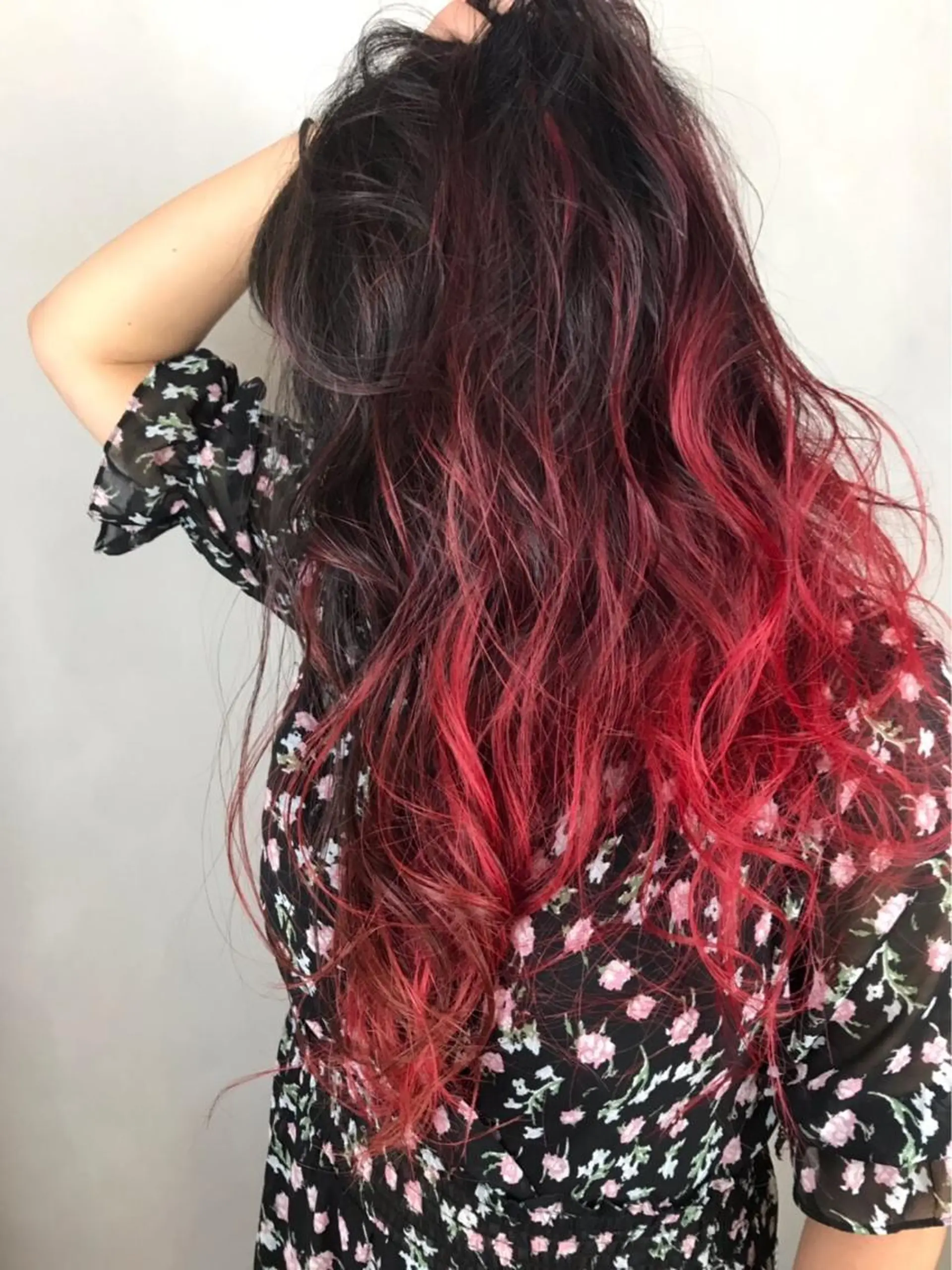 ロング カラー バレイヤージュ レイヤーカット カット ヘアカラー BROCANTE立川 karasawa.nのヘアスタイル