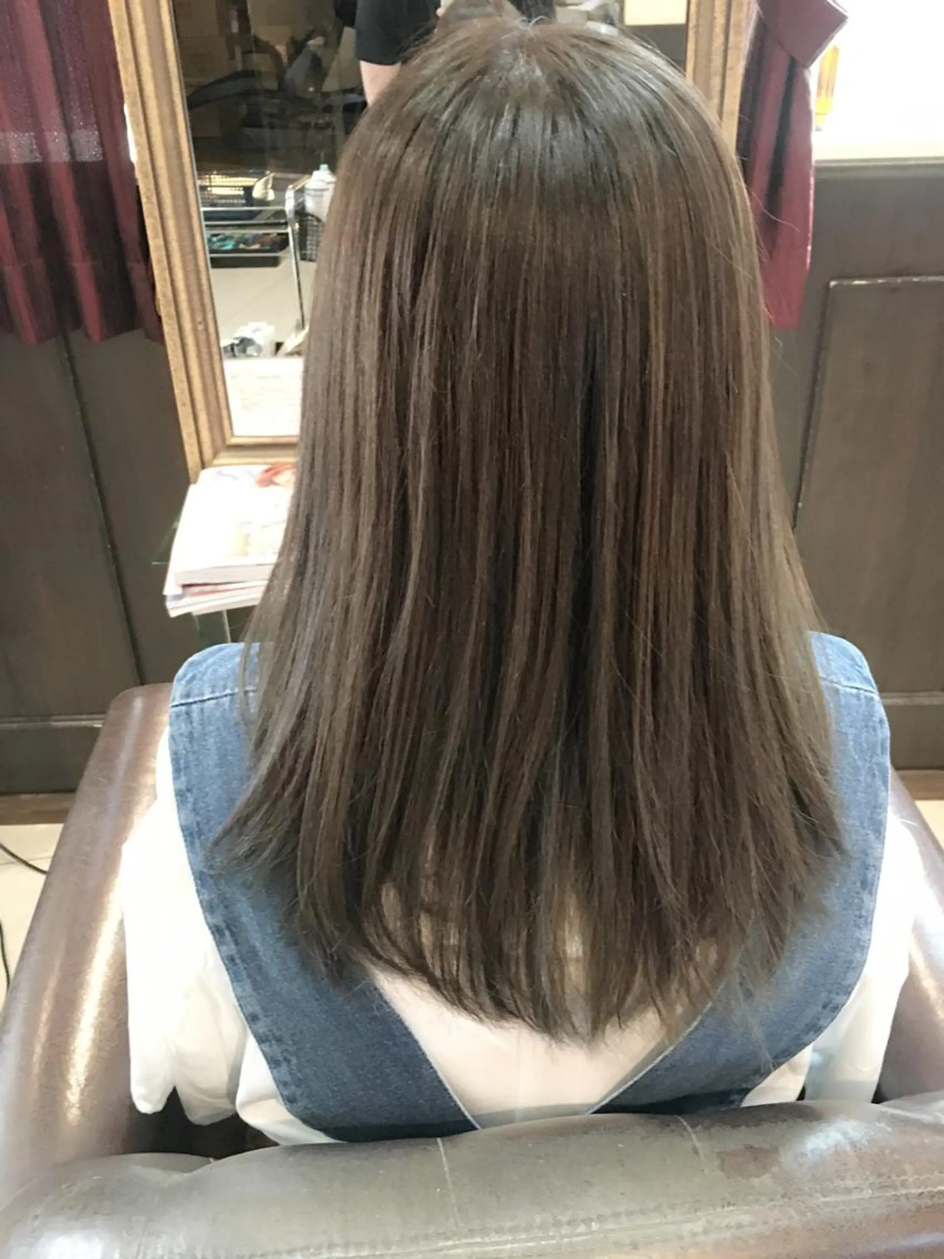 カラー ブリーチ グレージュ ブリーチなしカラー 外国人風カラー レイヤー/ウルフ ハイトーンhiroのヘアスタイル