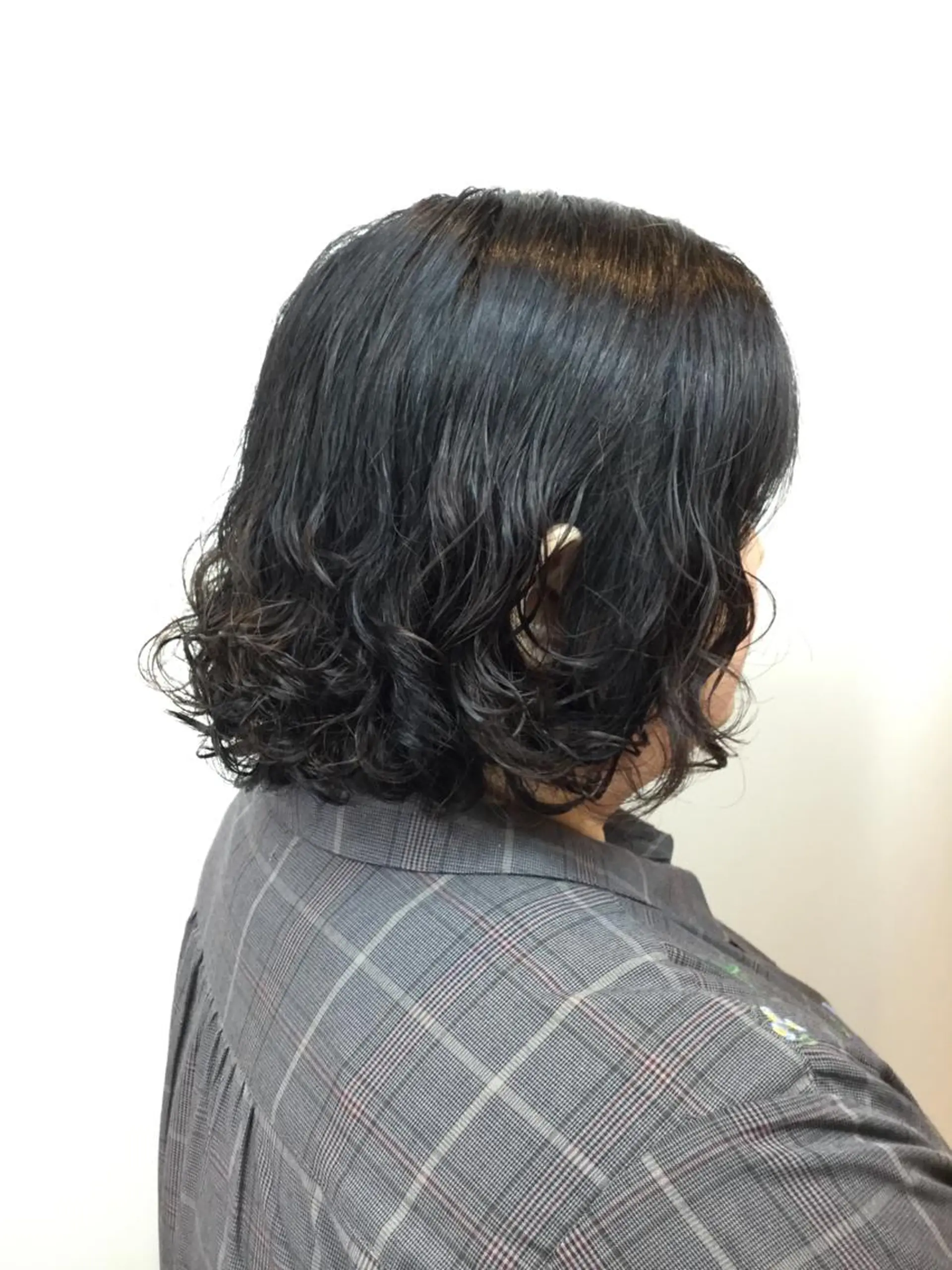 ミディアム パーマ ミディアムパーマ Annon プライベートサロンのヘアスタイル