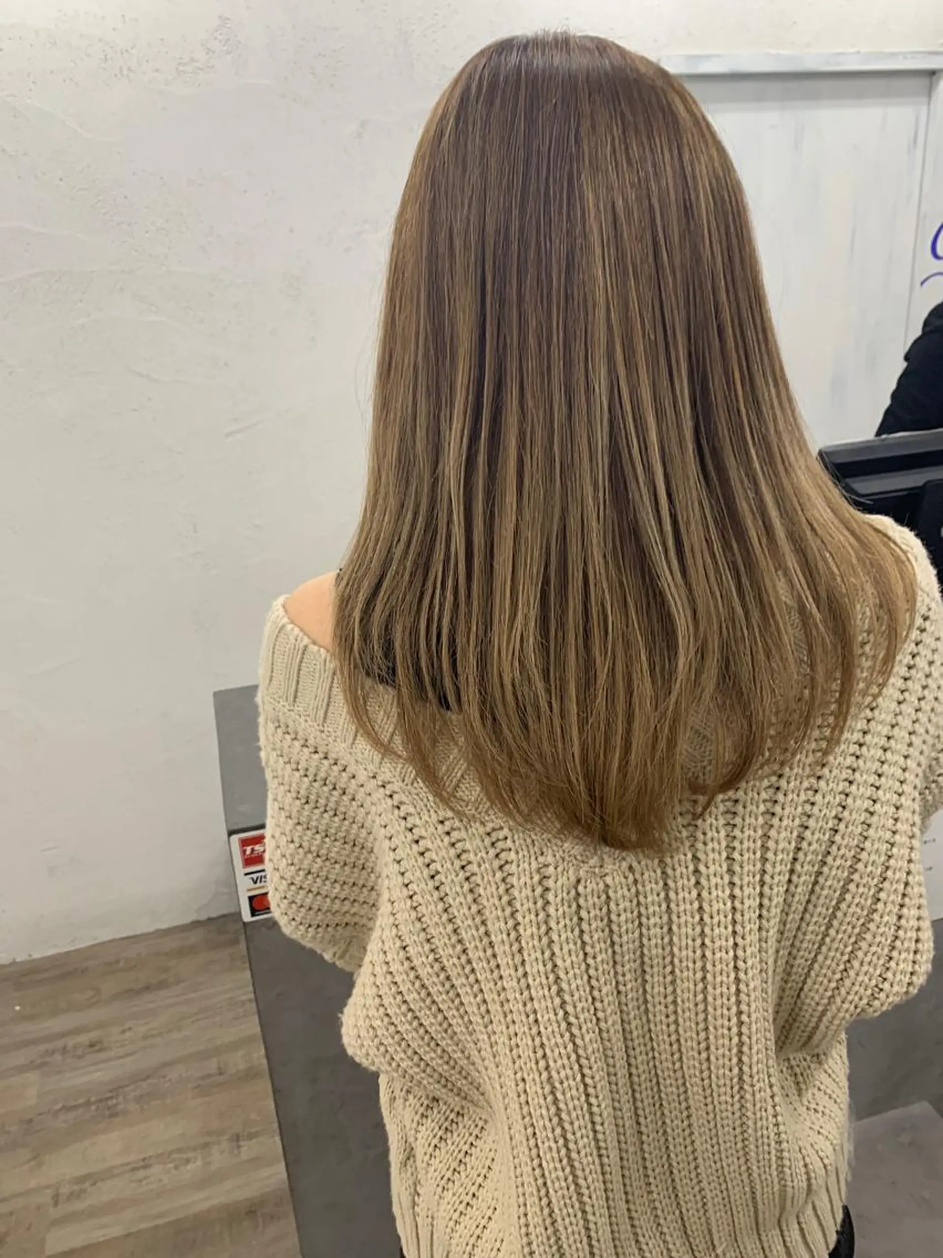 セミロング カラー 🎀モテ髪ﾐﾙｸﾃｨ ｰ🎀yasunaのヘアスタイル