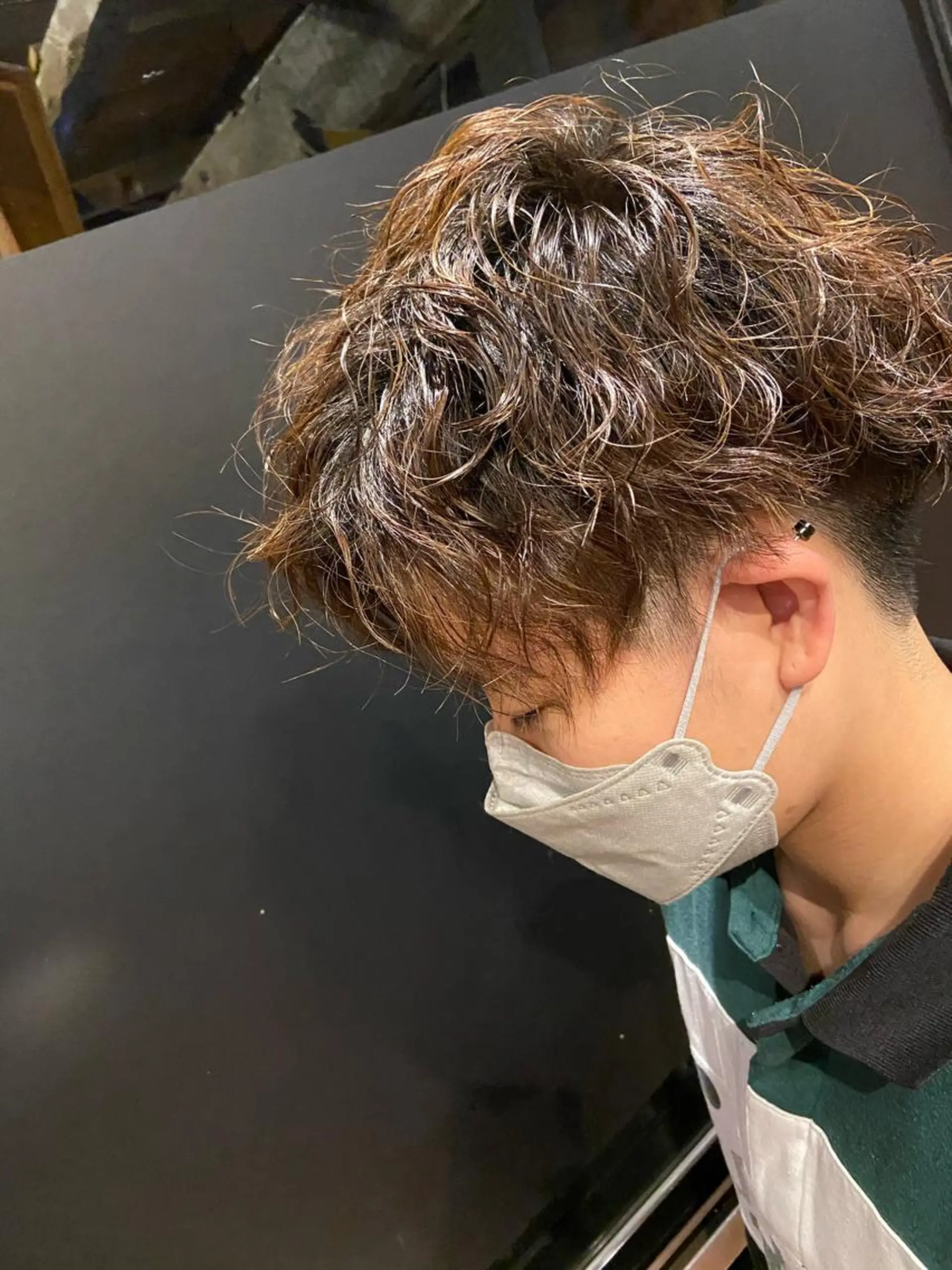 パーマ 西田 莉緒のヘアスタイル