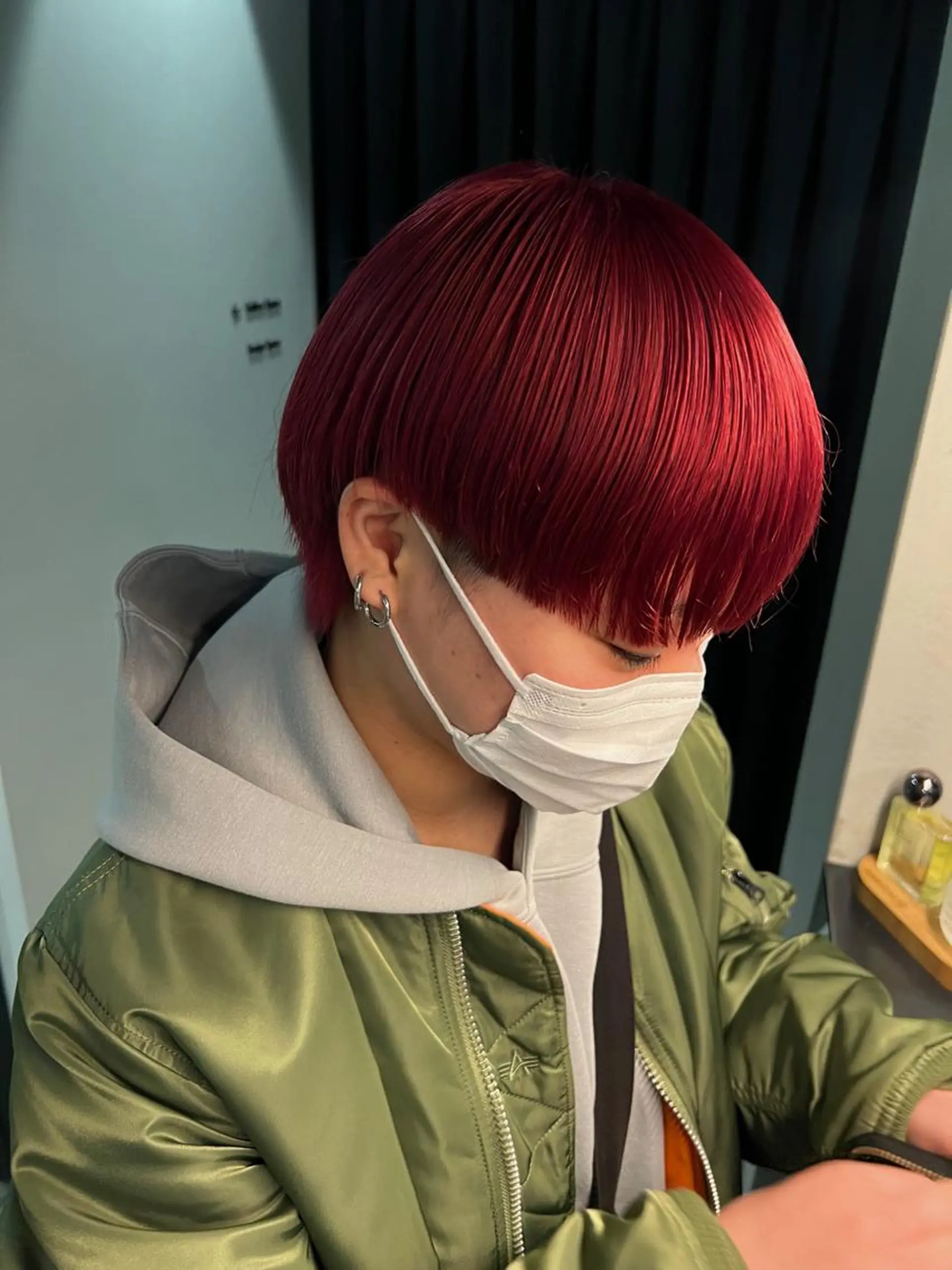 ショート カラー Ryo リョウのヘアスタイル