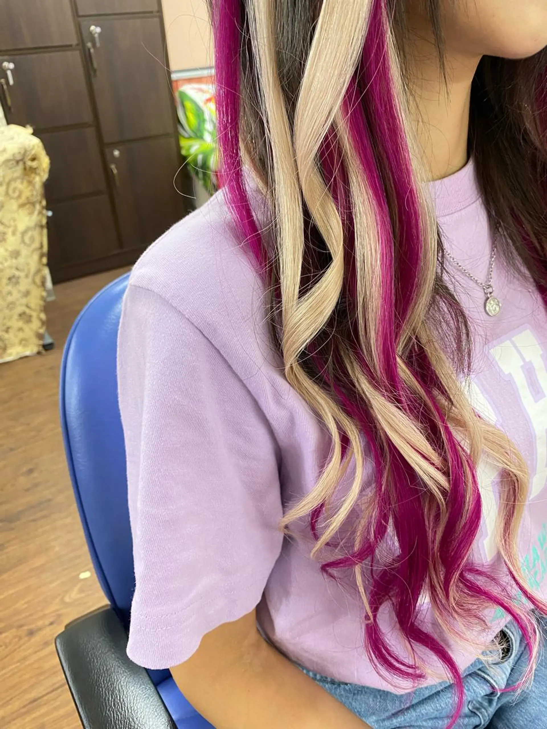 ヘアカラー エクステ masa ディレクターのヘアスタイル