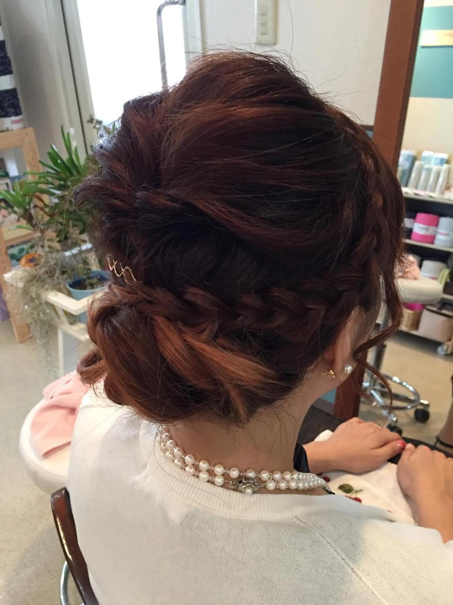 ショート ミディアム セミロング ロング カラー パーマ ヘアアレンジ 早朝✨ヘアセット 着付け/清水玲歌のヘアスタイル