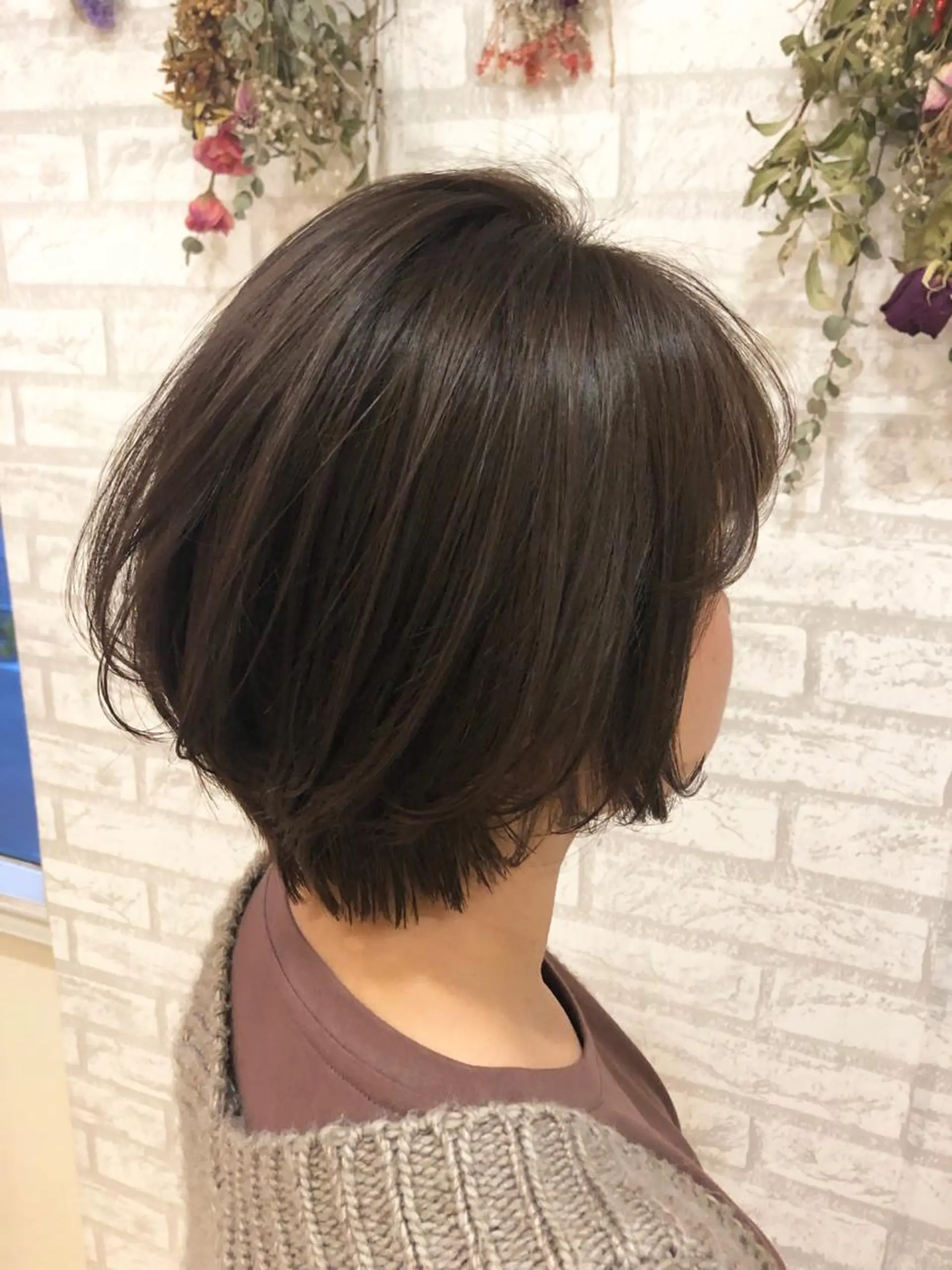 ショート カラー クボキ サヤのヘアスタイル