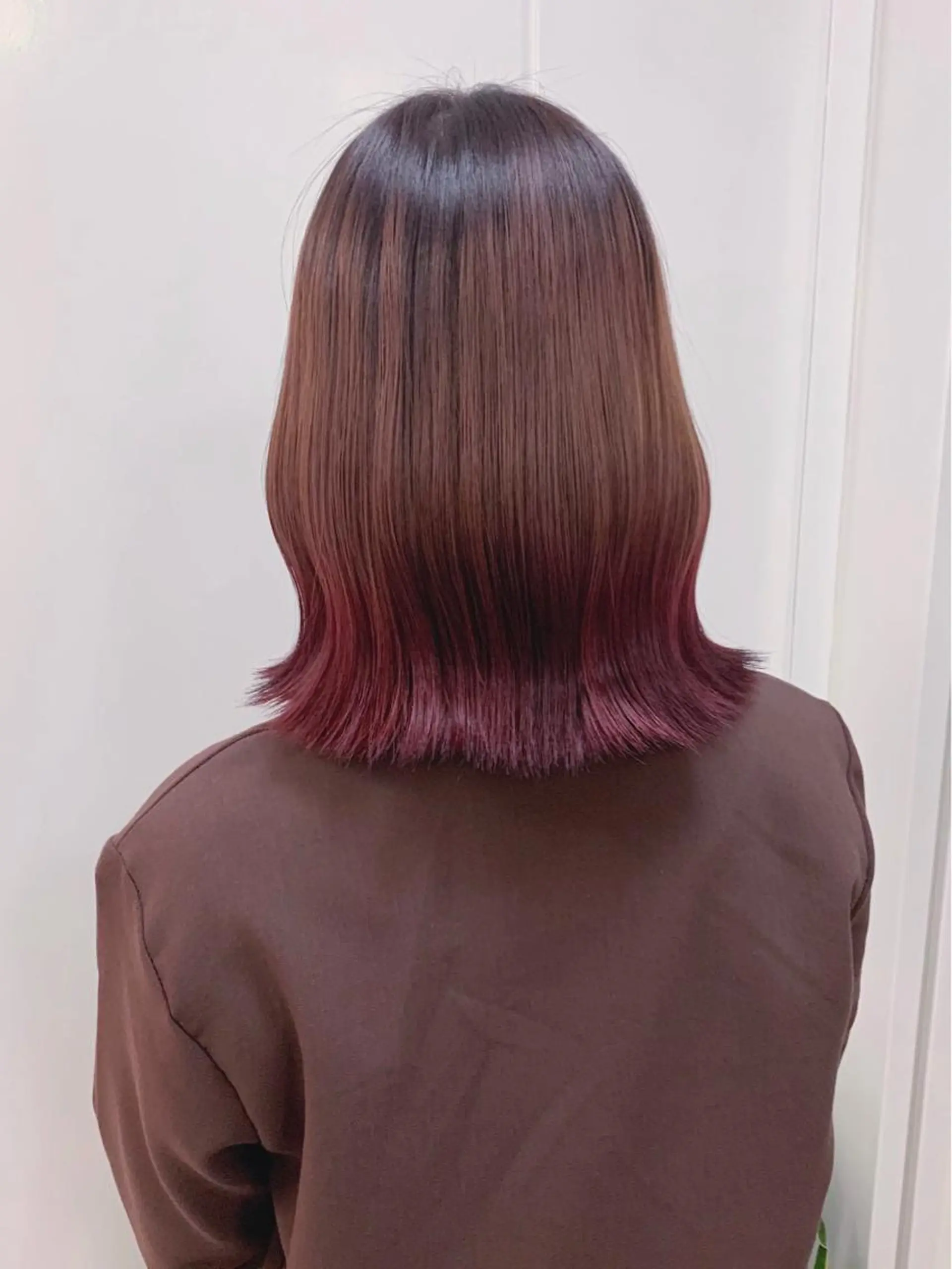 ミディアム カラー ヘアアレンジ 柔らか垢抜けｶﾗｰと ｶｯﾄ🫧ASUKAのヘアスタイル