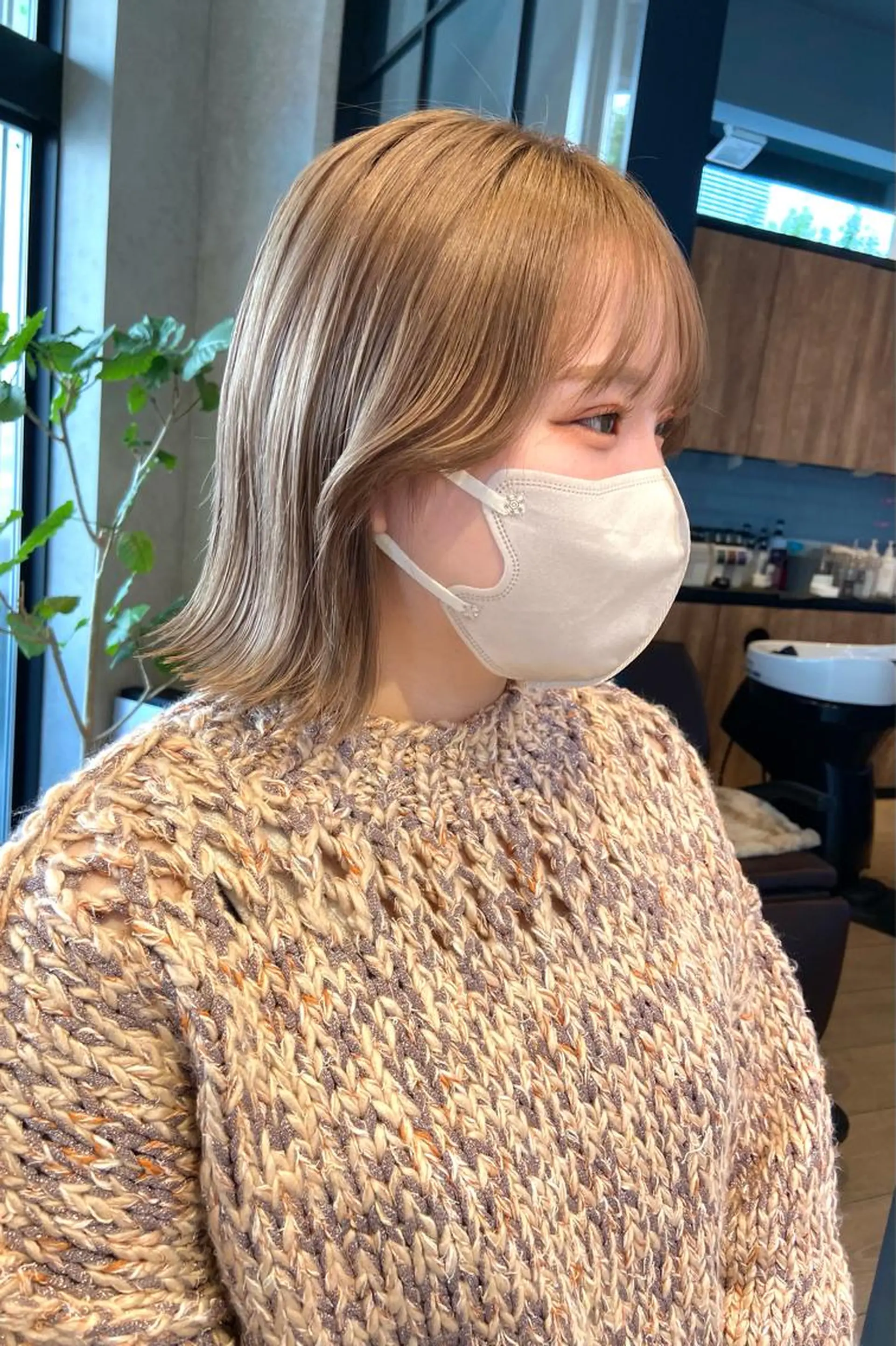 ヘアアレンジ 縮毛矯正ブリーチなし 🍒❤ゆうきのヘアスタイル