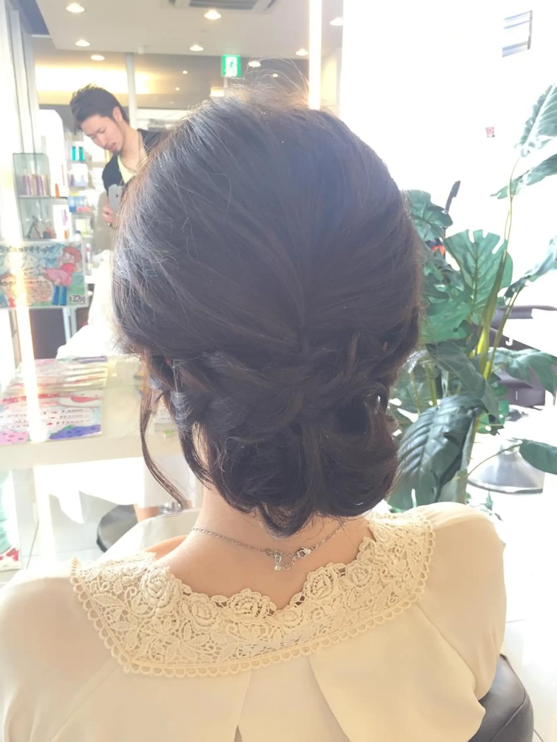 ロング ヘアアレンジ 松本 明日可のヘアスタイル