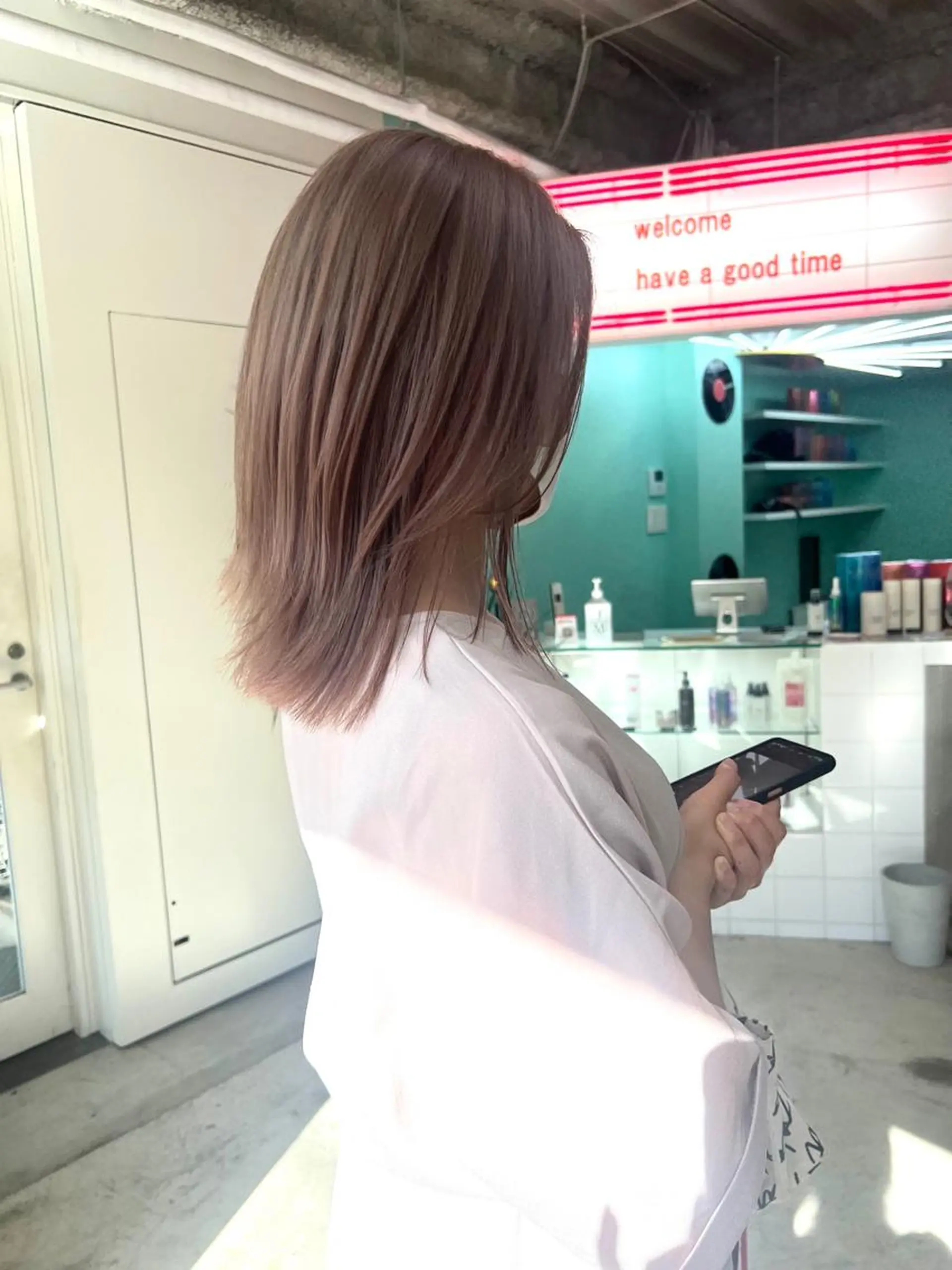 ミディアム 💥ウルフカット デザインあんな💥のヘアスタイル