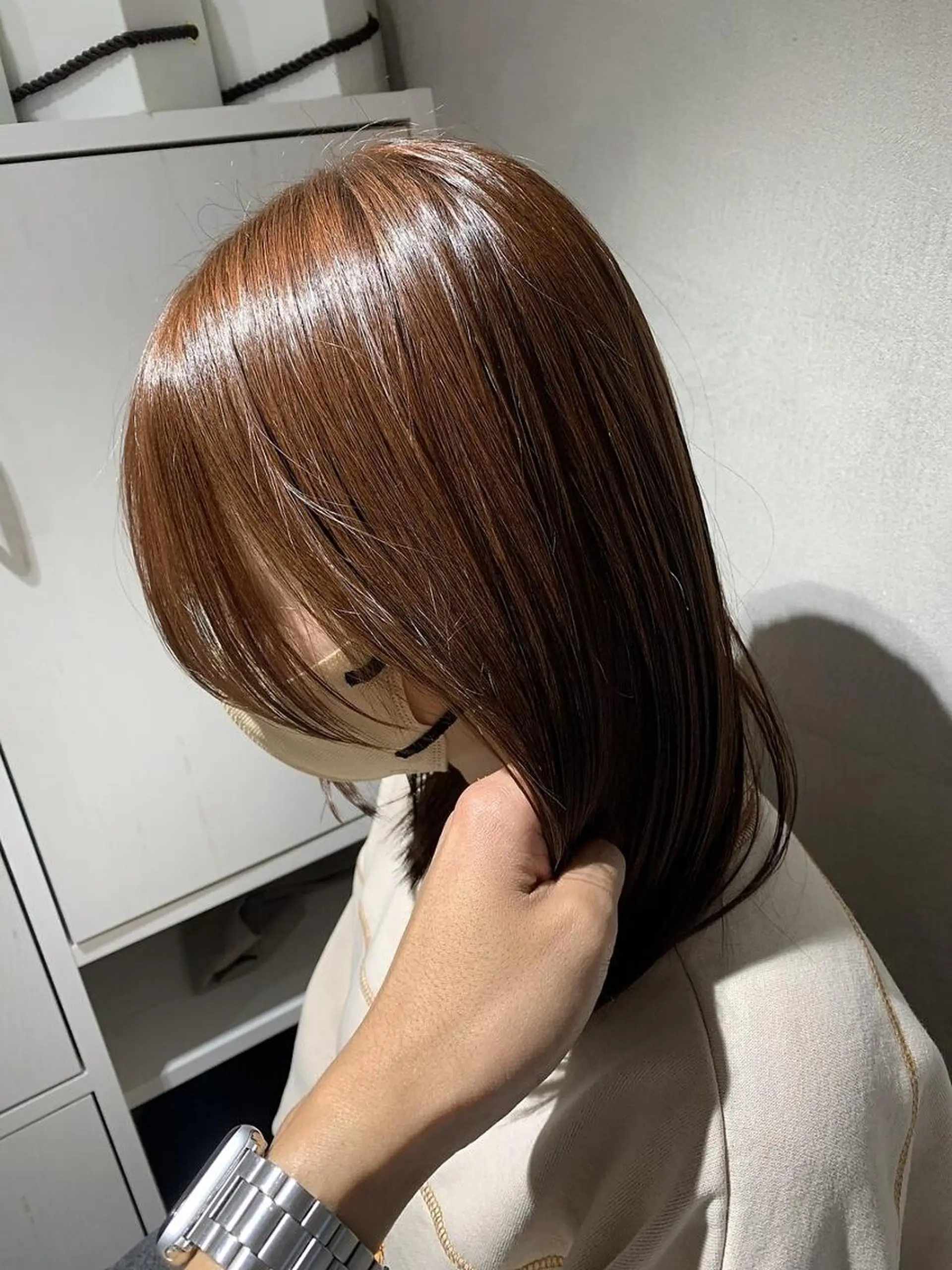 ミディアム 髪質改善 縮毛矯正 ヘアカラー トリートメント arts茅ヶ崎 エリアNO1髪質改善のヘアスタイル