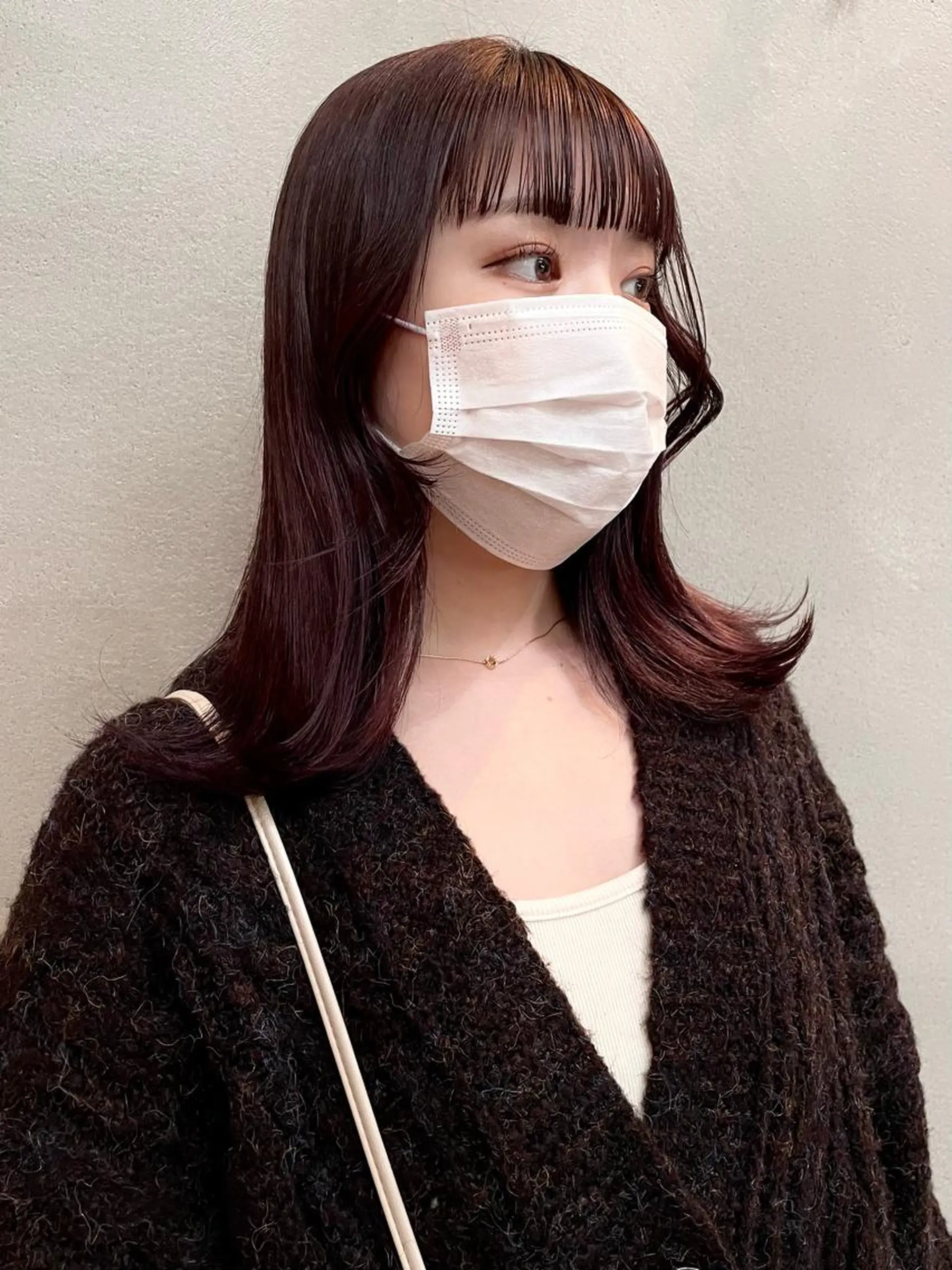 セミロング 佐藤 永夏のヘアスタイル