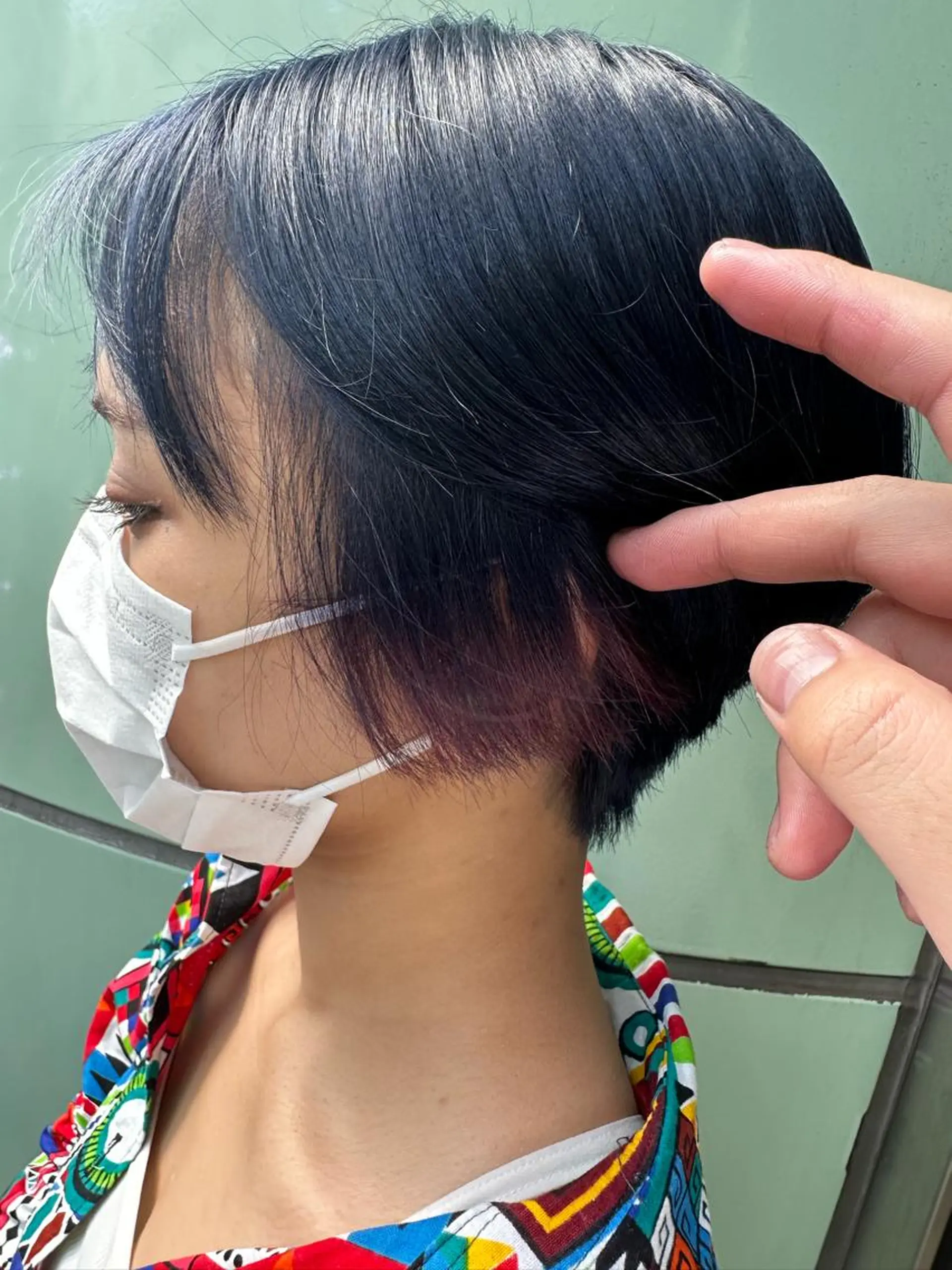 ショート ヘアカラー 宍倉 輝信のヘアスタイル