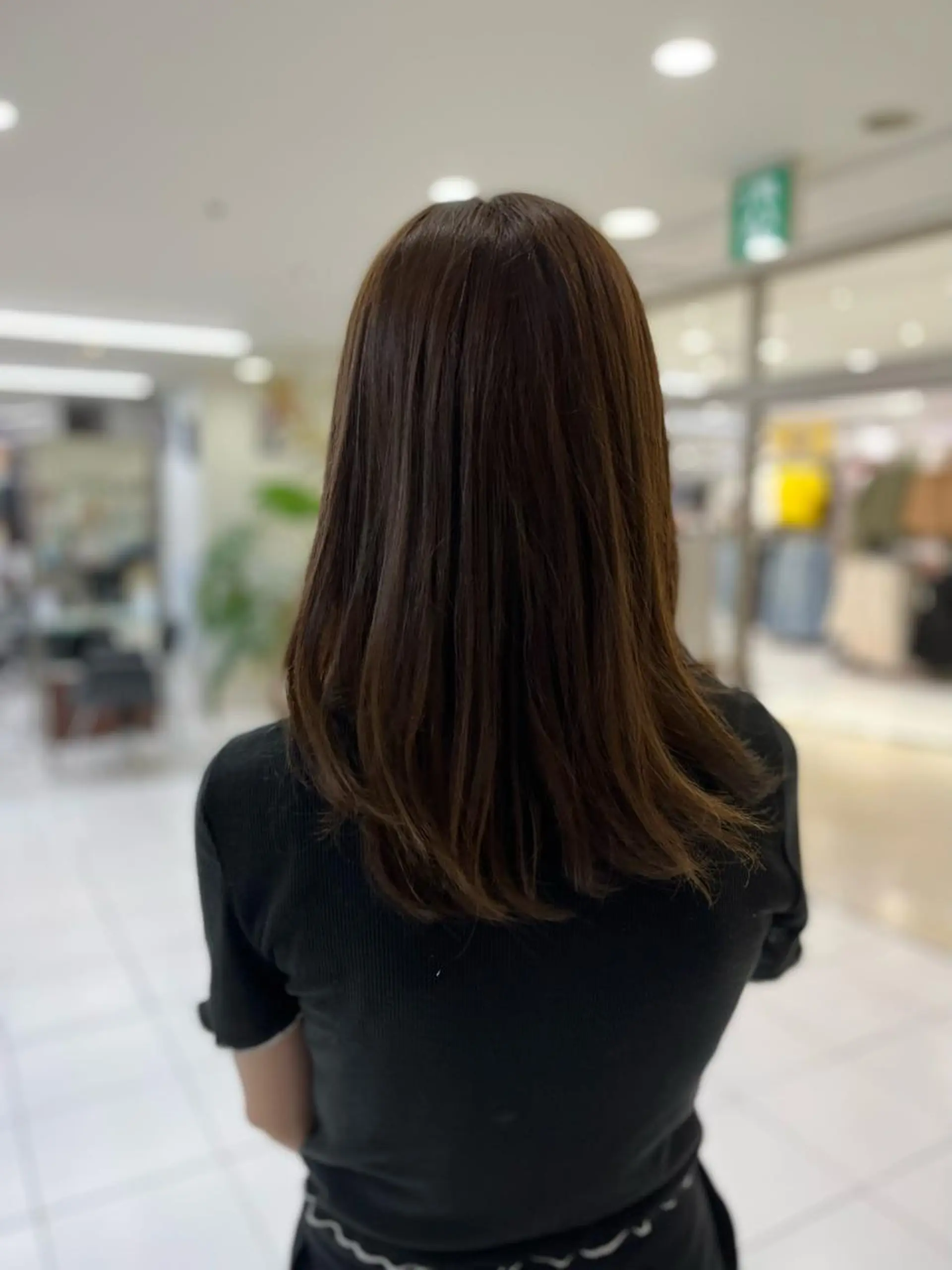ロング カラー 小野 達己のヘアスタイル