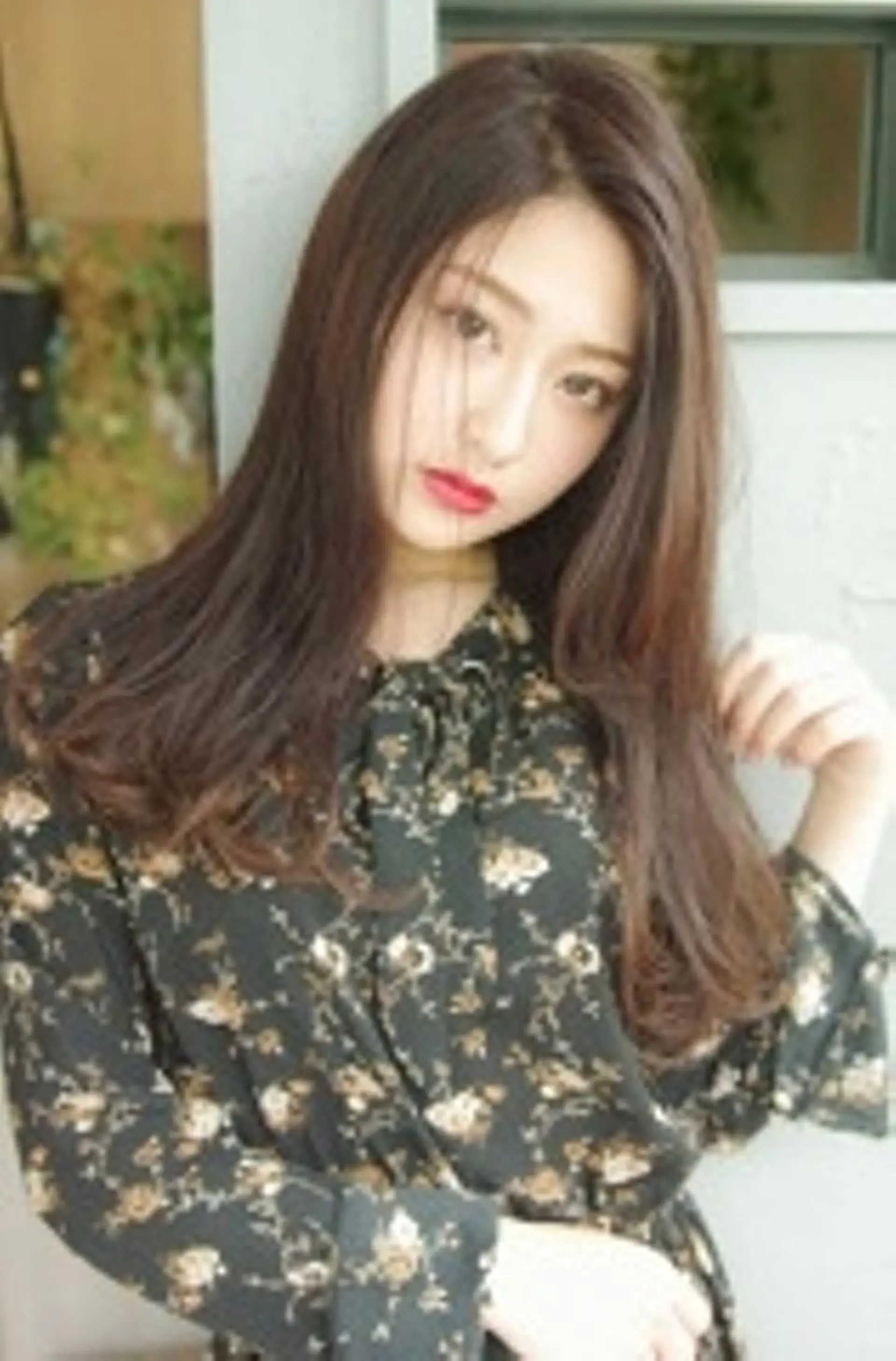 ロング 吉田 恒のヘアスタイル