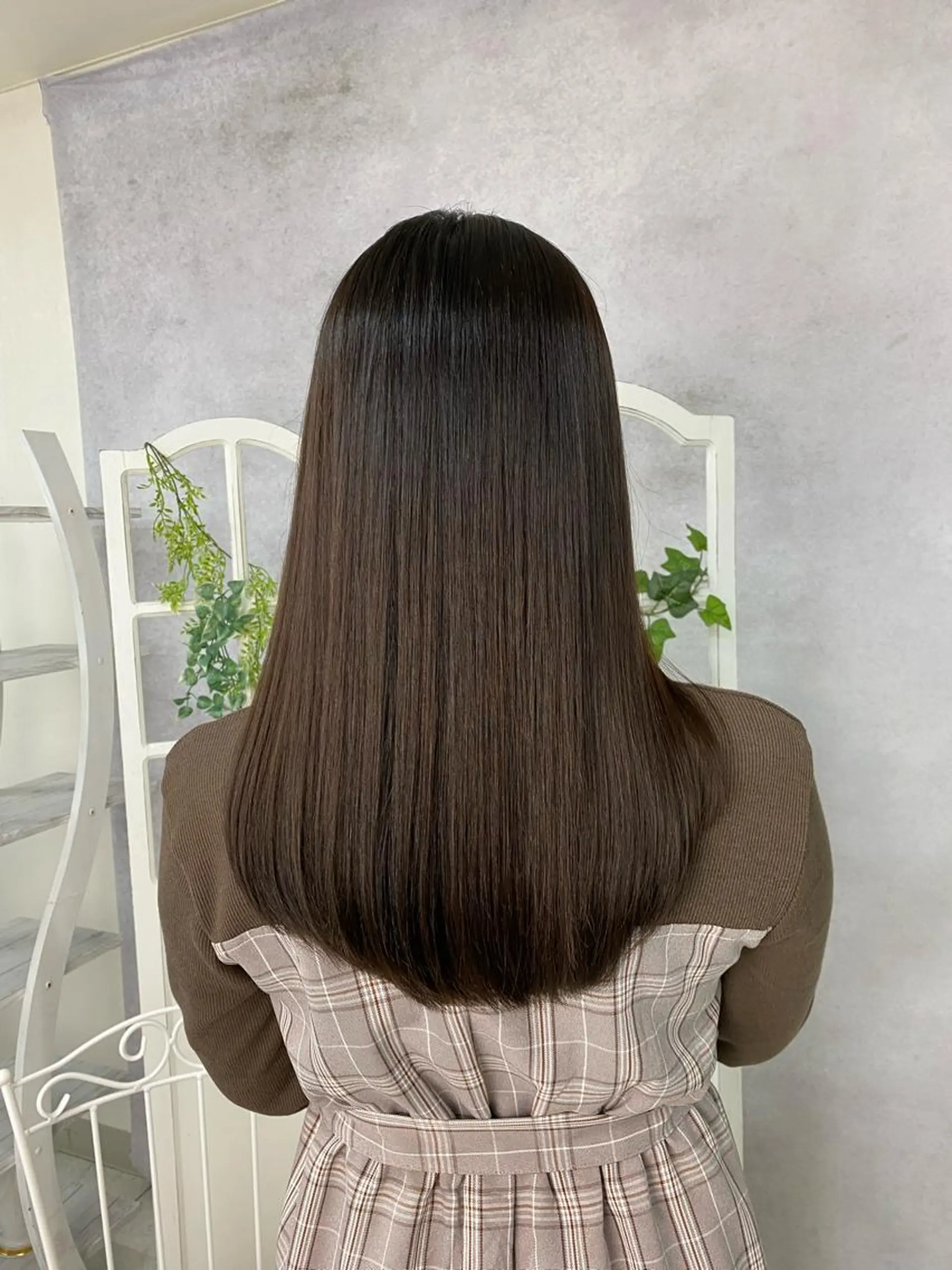 ロング パーマ 縮毛矯正 酸性ストレート ストレートパーマ 縮毛矯正 トリートメント 統括マネージャー/ 髪のドクター/前原悟のヘアスタイル