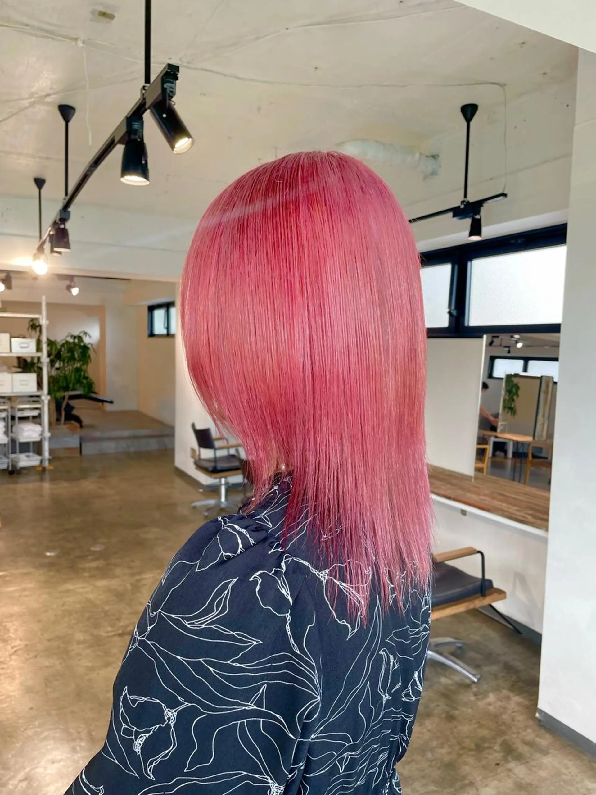 ミディアム カラー ベージュカラー ブリーチ ケアブリーチ ダブルカラー ピンクカラー 暖色カラー🍒 ケアブリーチ/akiのヘアスタイル