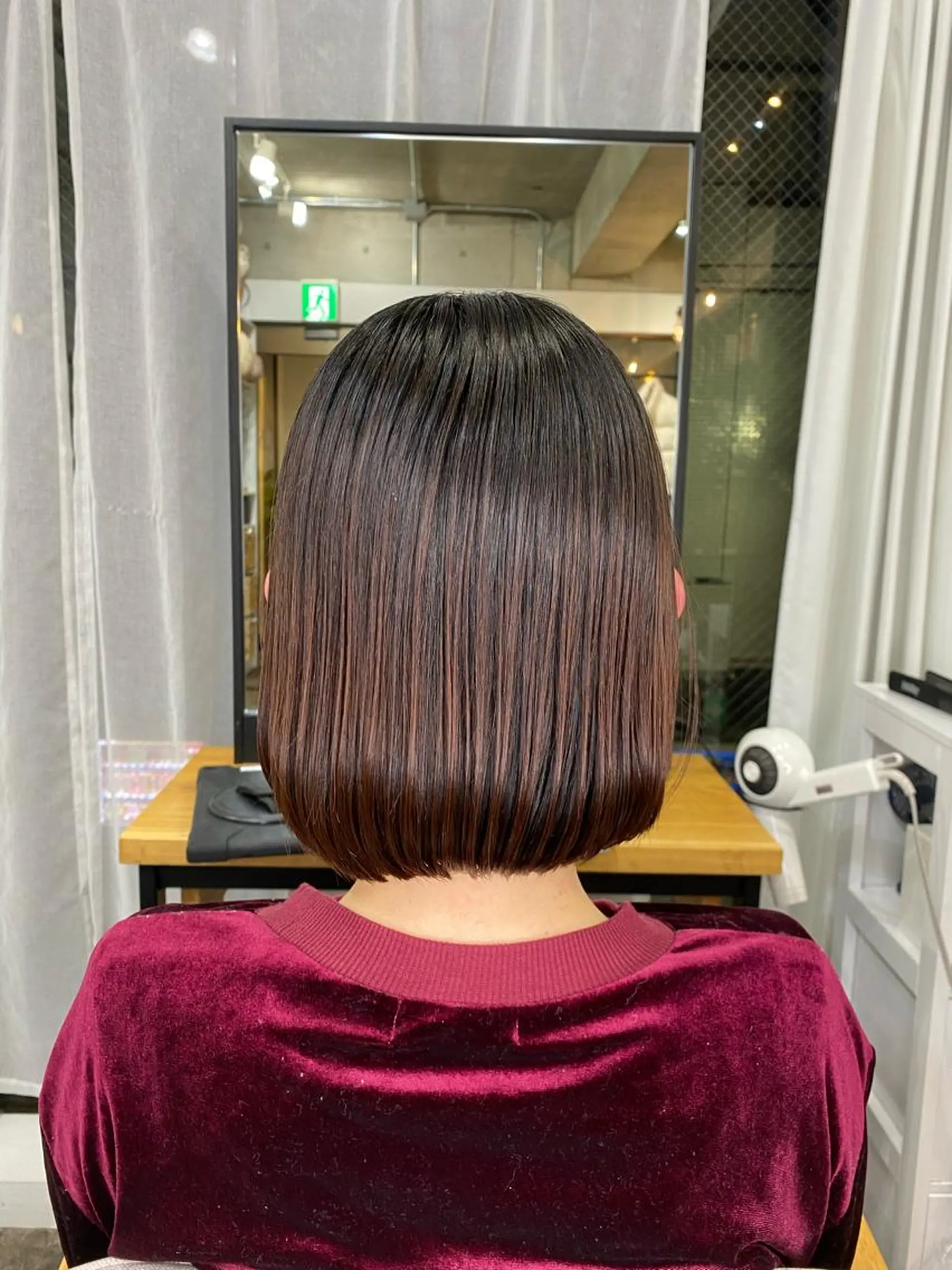 ミディアム ボブ 統括マネージャー/ 髪のドクター/前原悟のヘアスタイル