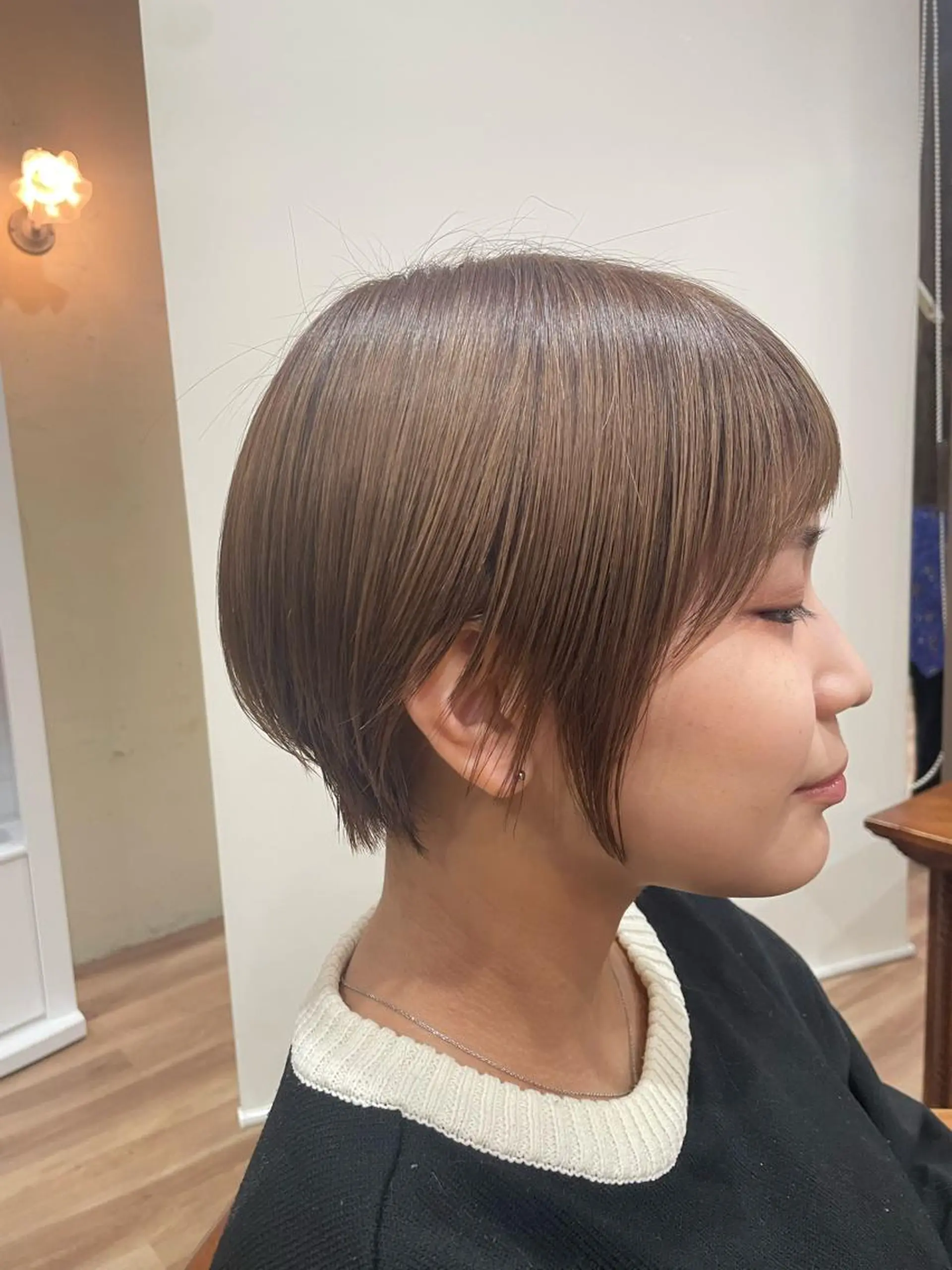 ショート ら んのヘアスタイル