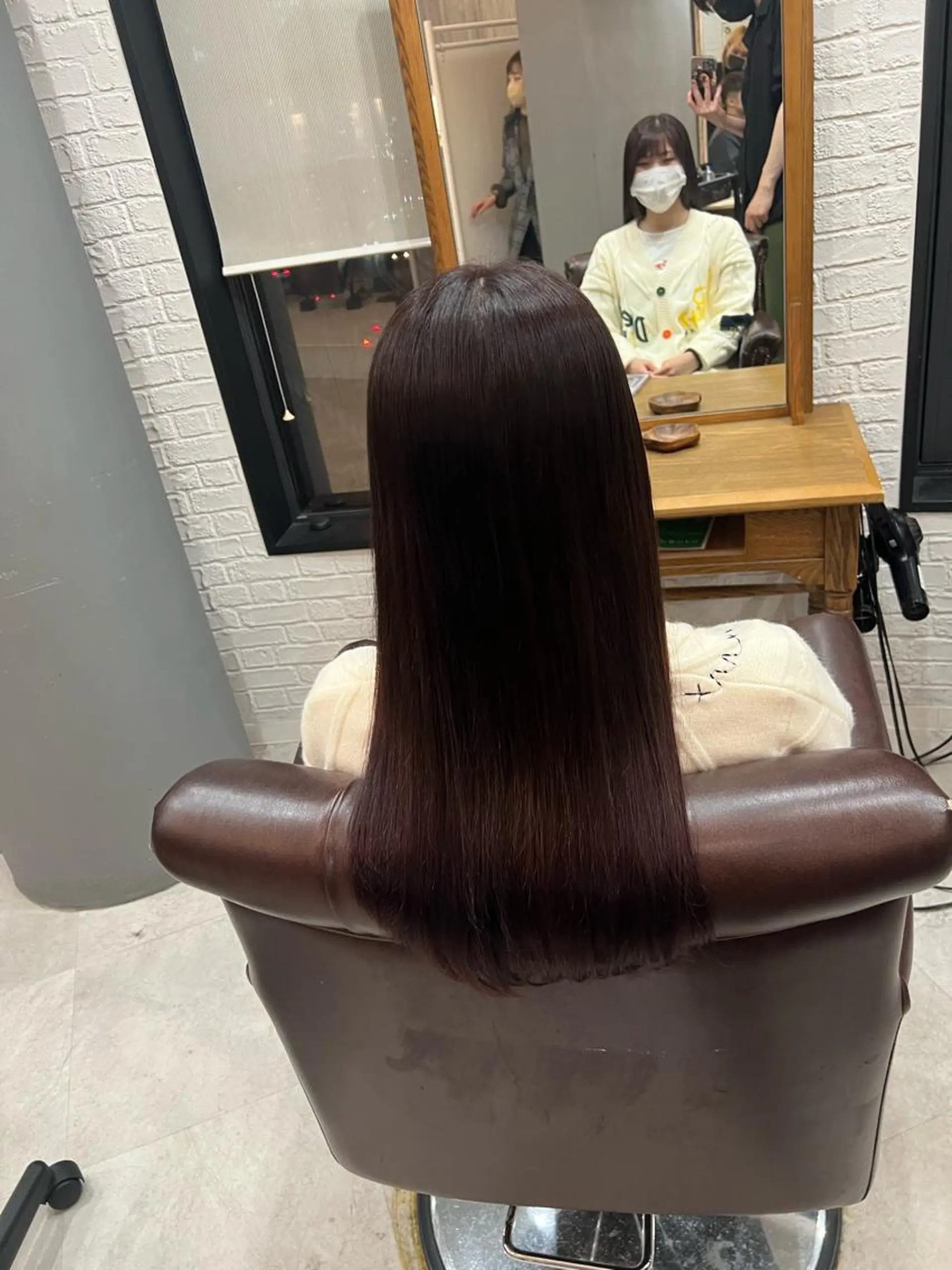 ロング カラー 髪質改善ストレート Kantaのヘアスタイル