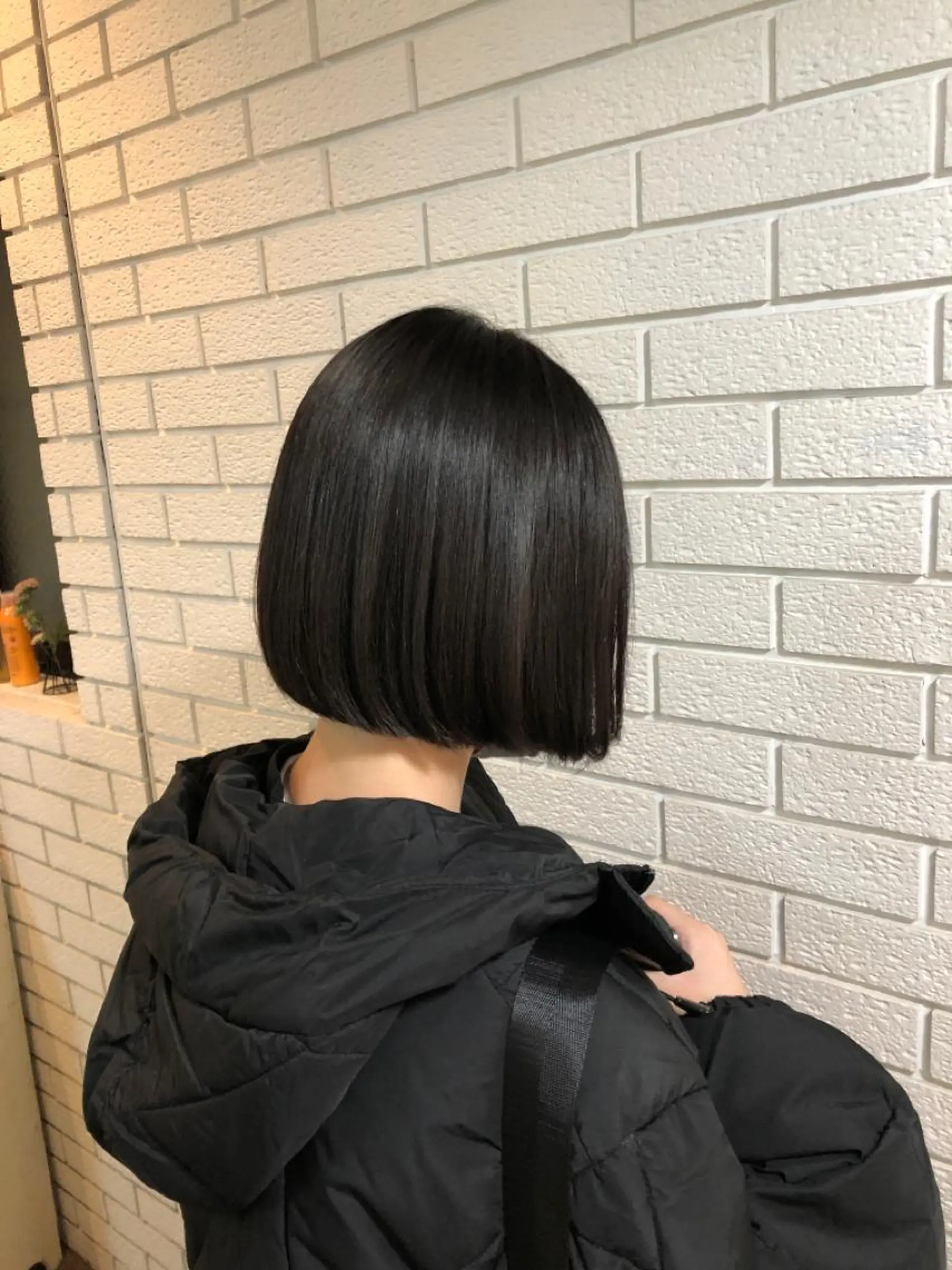 ショート パーマ 縮毛矯正 艶カラー🩵💛 NANAのヘアスタイル