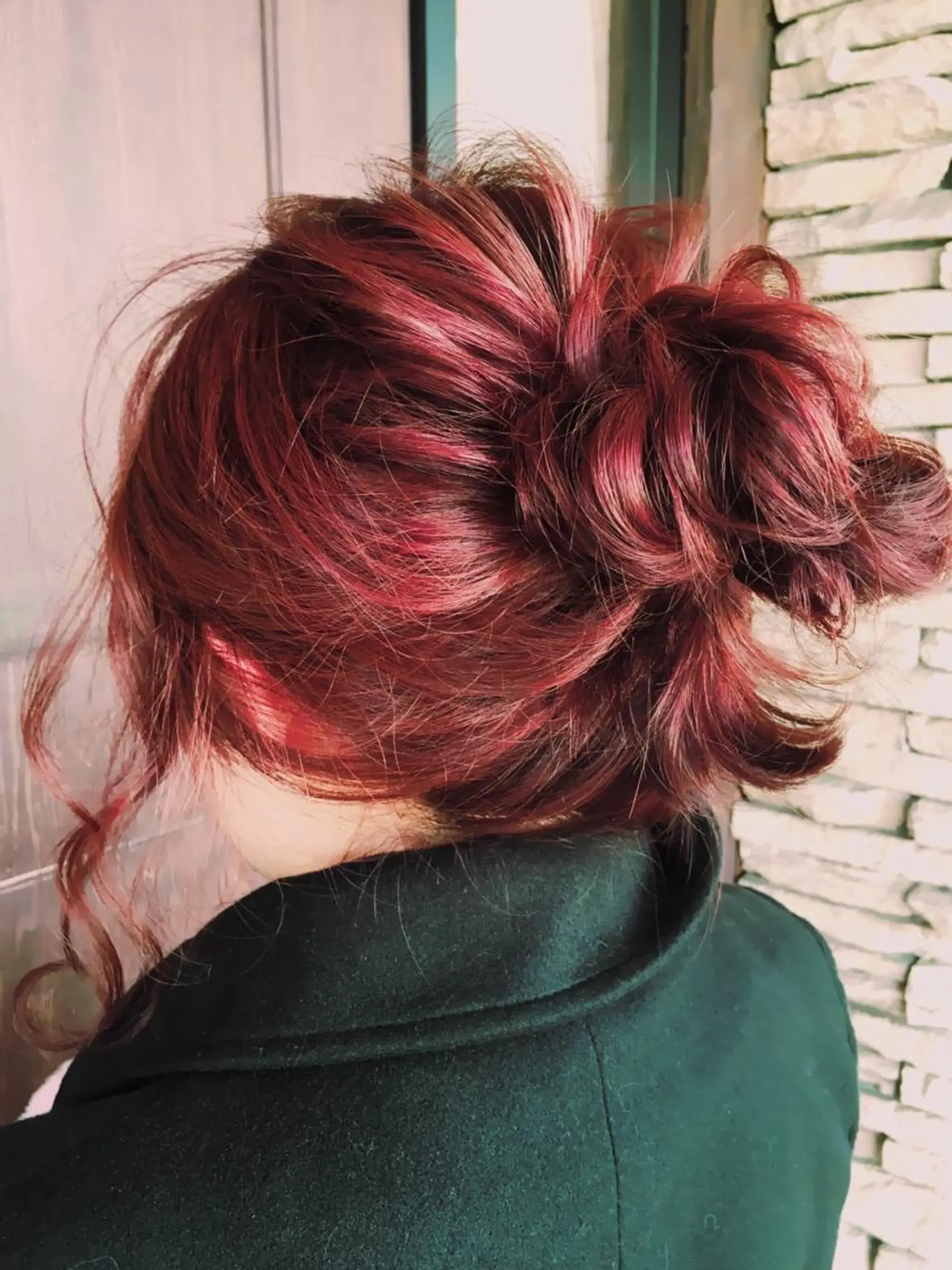 ミディアム カラー ヘアアレンジ _WHITE高槻店 yusukeのヘアスタイル